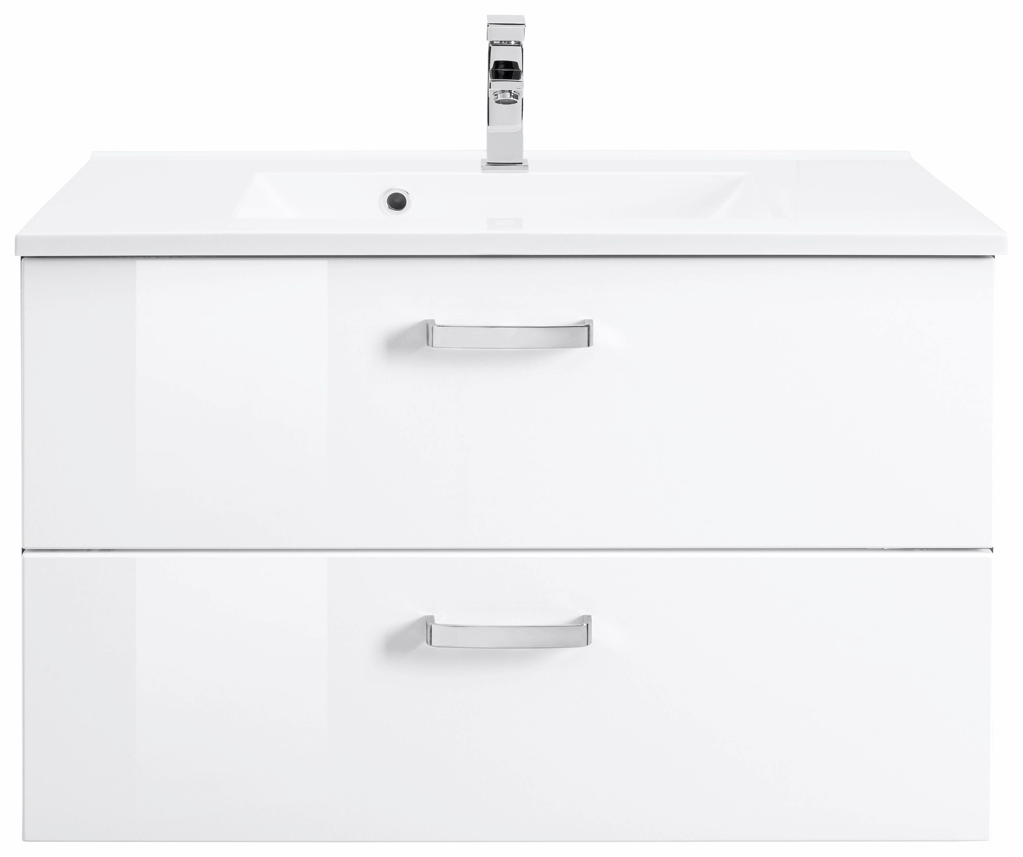 welltime Wastafelonderkast Ravenna Badkamermeubel wastafelonderkast inclusief wasbak, breedte 100 cm, soft-closetechniek