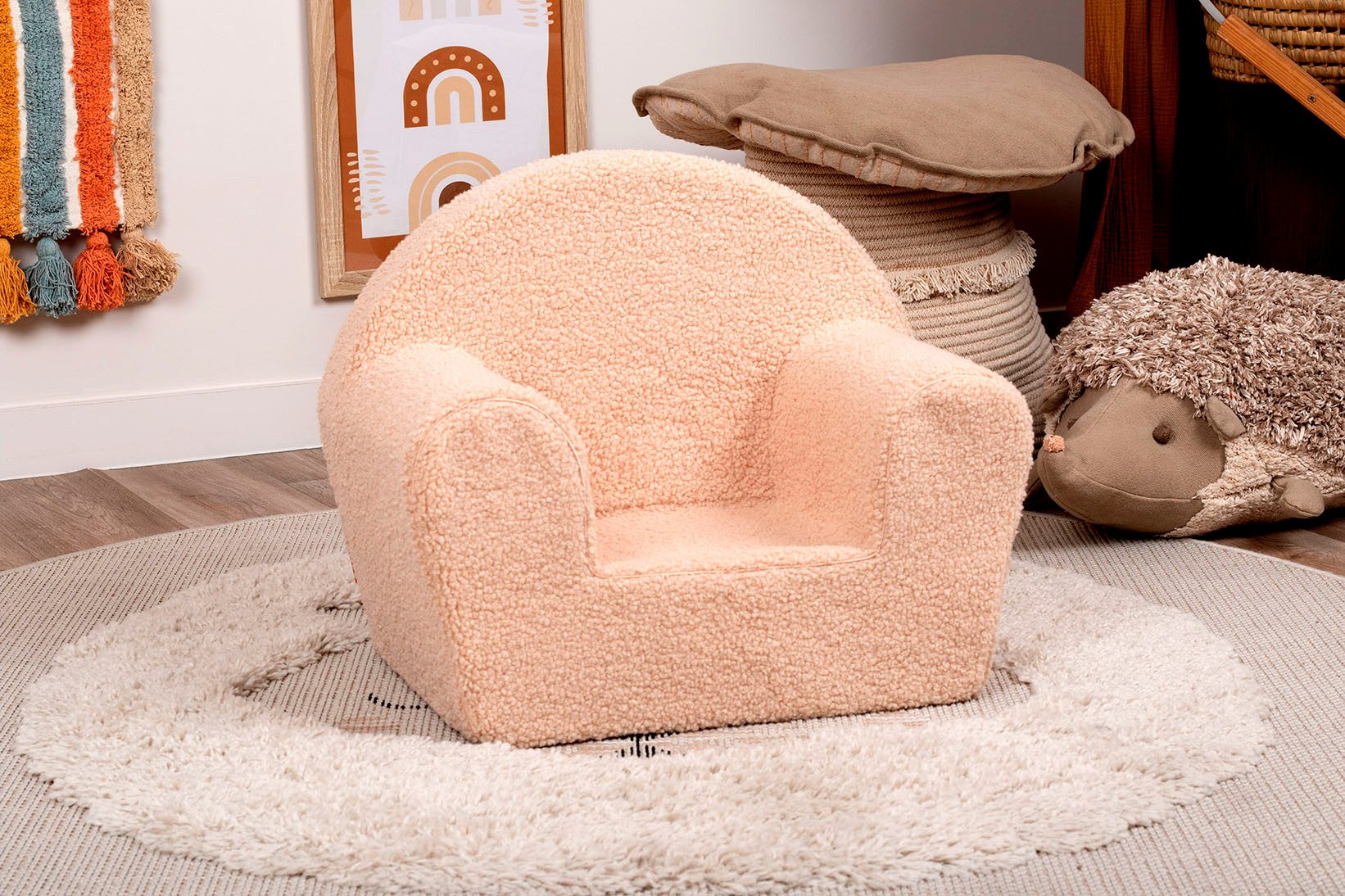 Knorrtoys® Fauteuil Soft plush beige