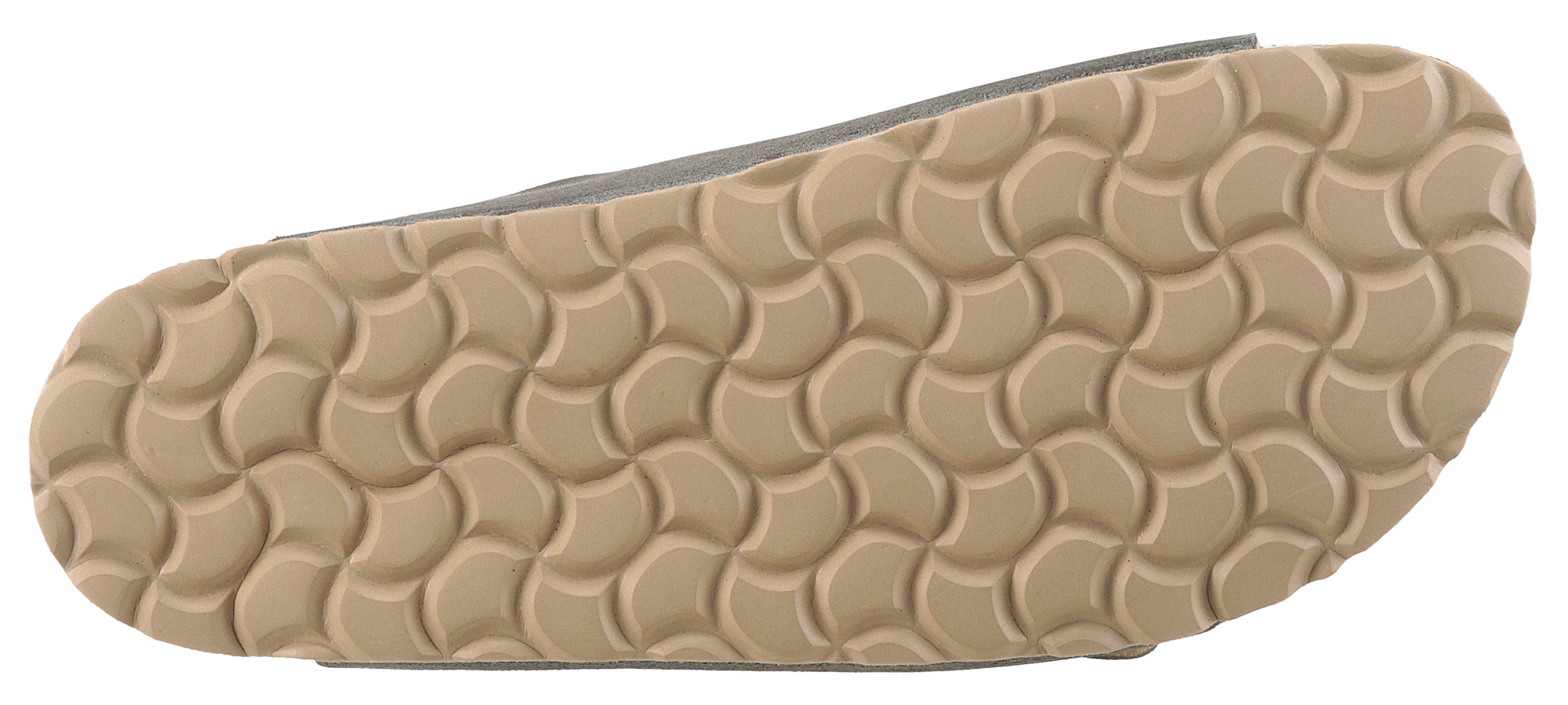 VERBENAS Slippers Randell Velour , zomerschoen, slippers, huisschoen, vakantieschoen met zacht voetbed