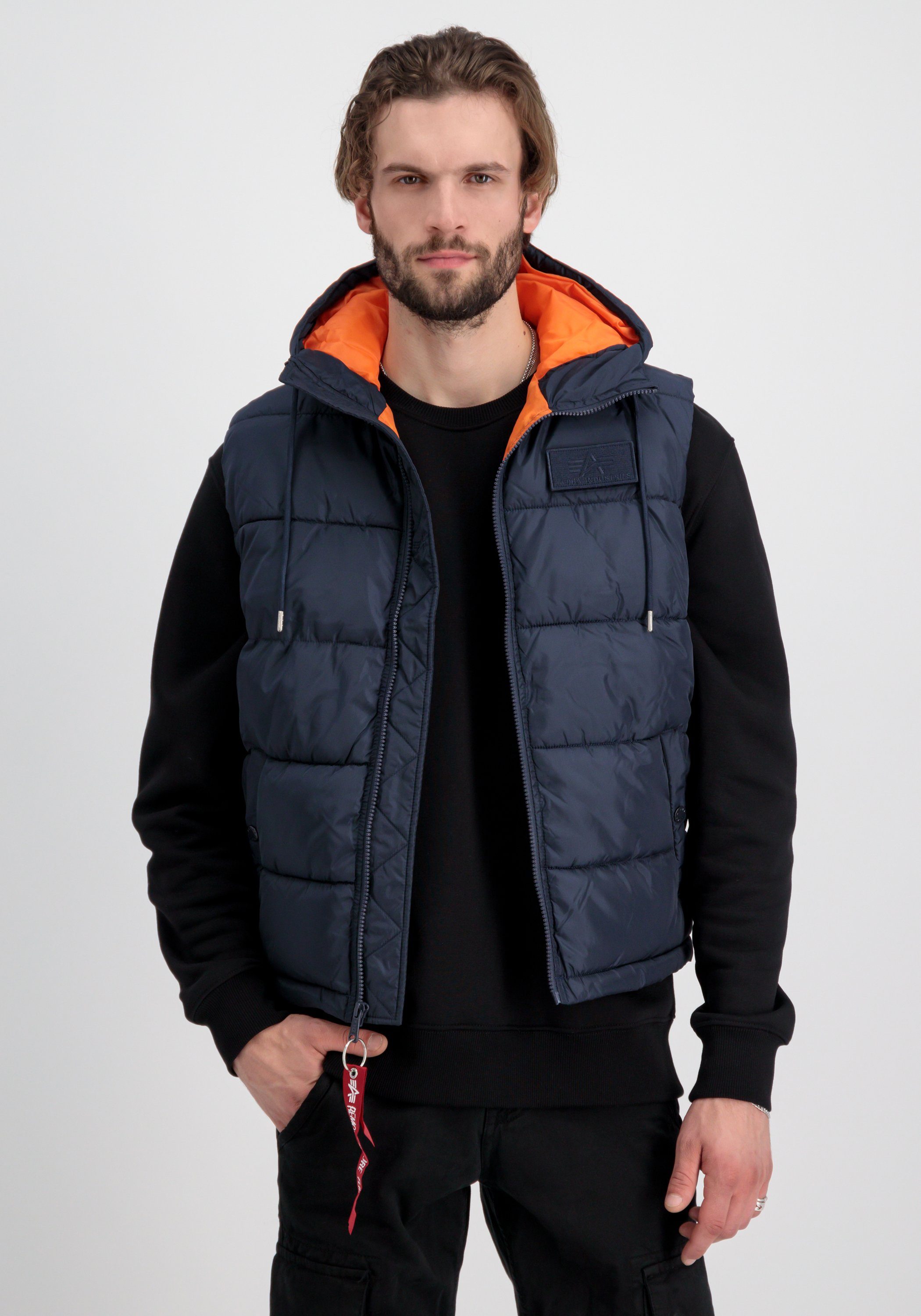 Alpha Industries Blouson Alpha Industries Men - Vests Hooded Puffer Vest FD