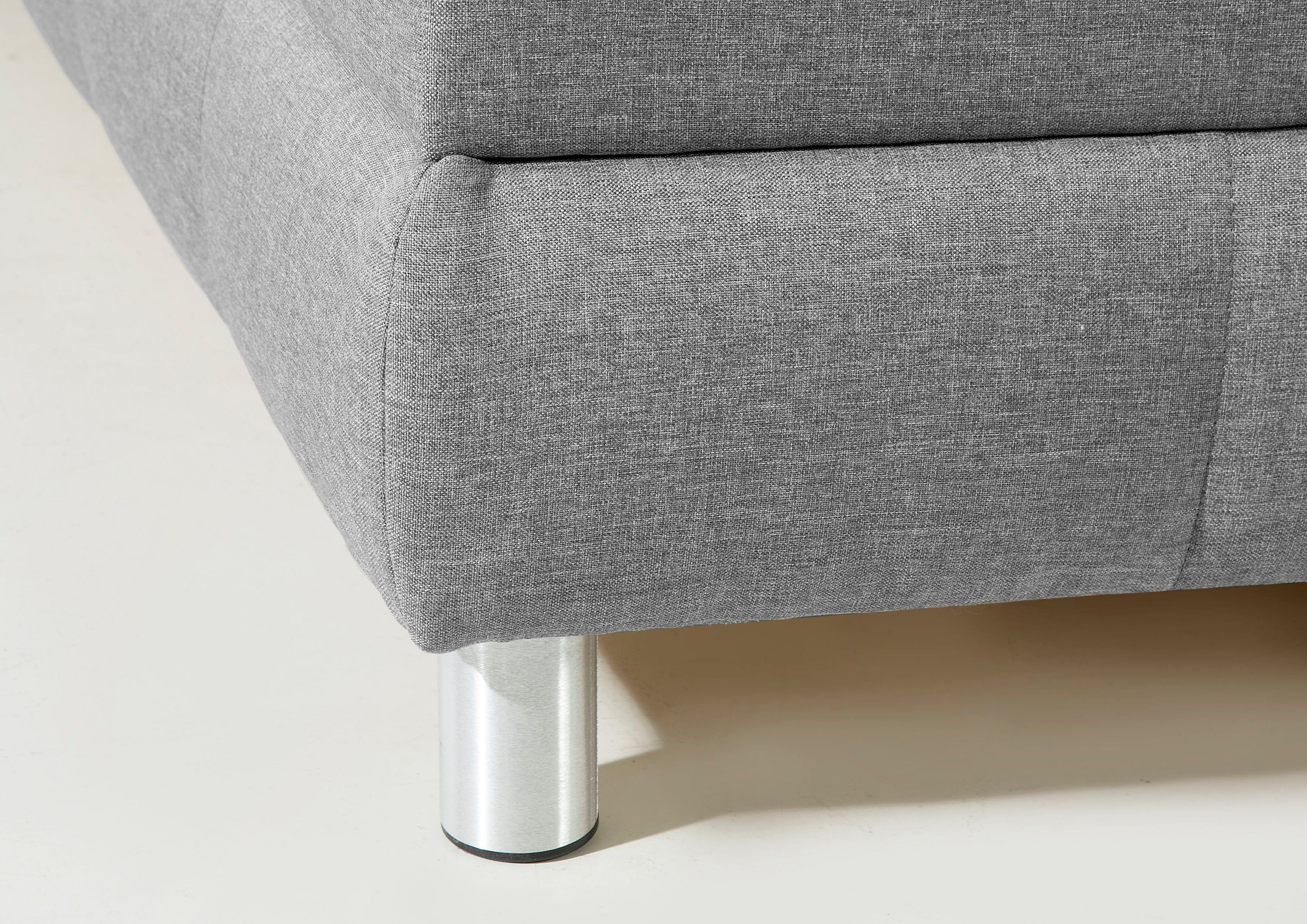 INOSIGN Boxspring Vaasa inclusief bedlade & topper, xxl-uitvoering, extra lengte 220 cm