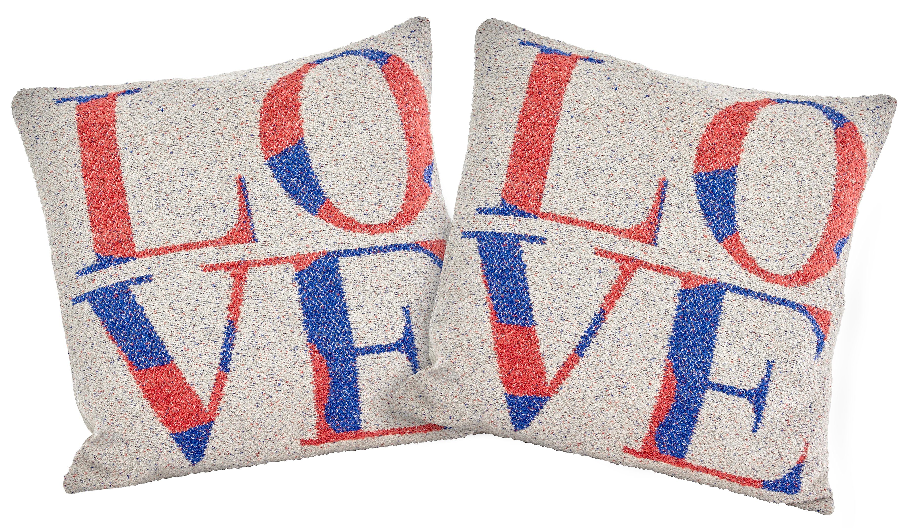 Guido Maria Kretschmer Home&Living Sierkussen Love 2-delig set, 50 x 50 cm, kussenhoezen, zonder vul