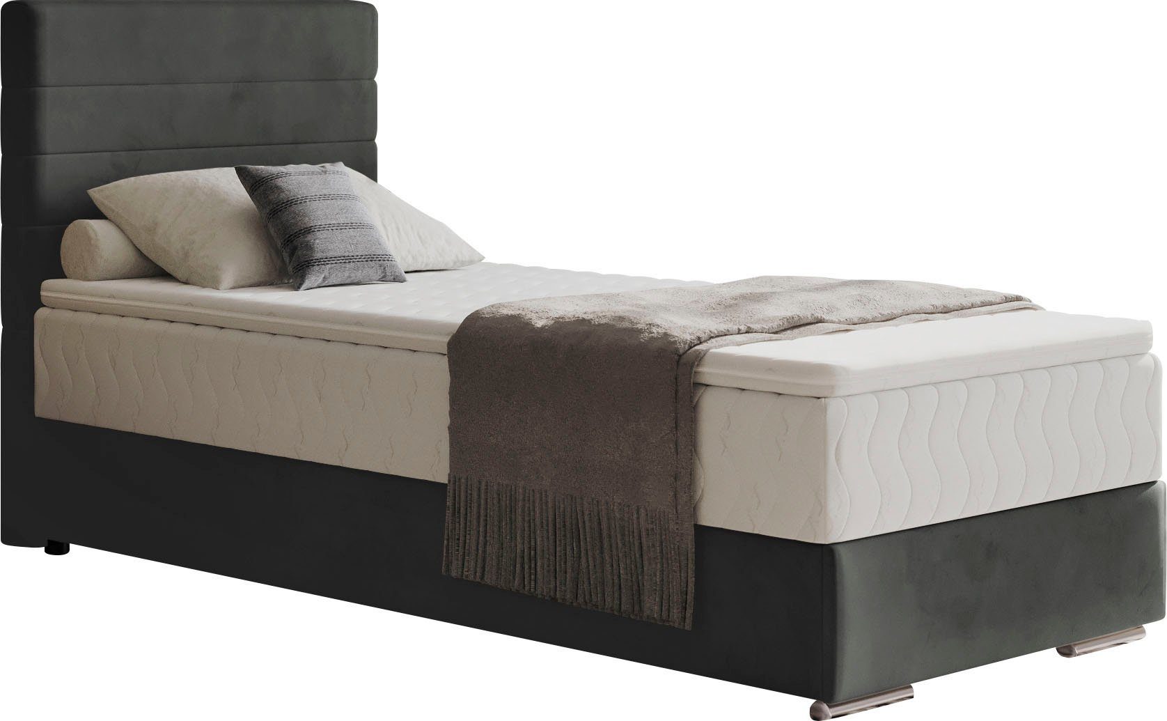 Mr. Couch Boxspring Stratus 2 incl. matrassen en bedlades