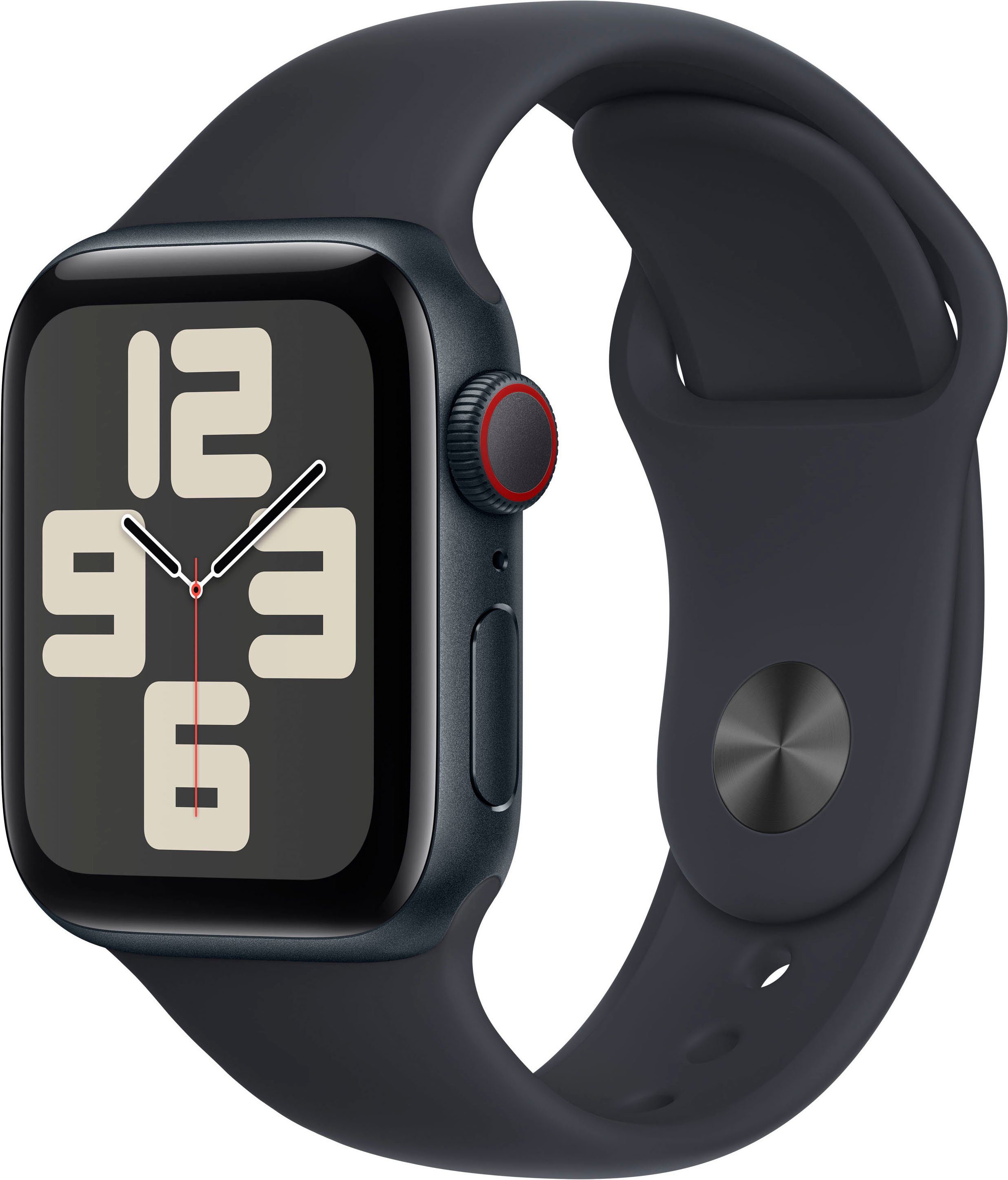 apple smartwatch watch se gps 40 mm aluminium + cellular s-m zwart