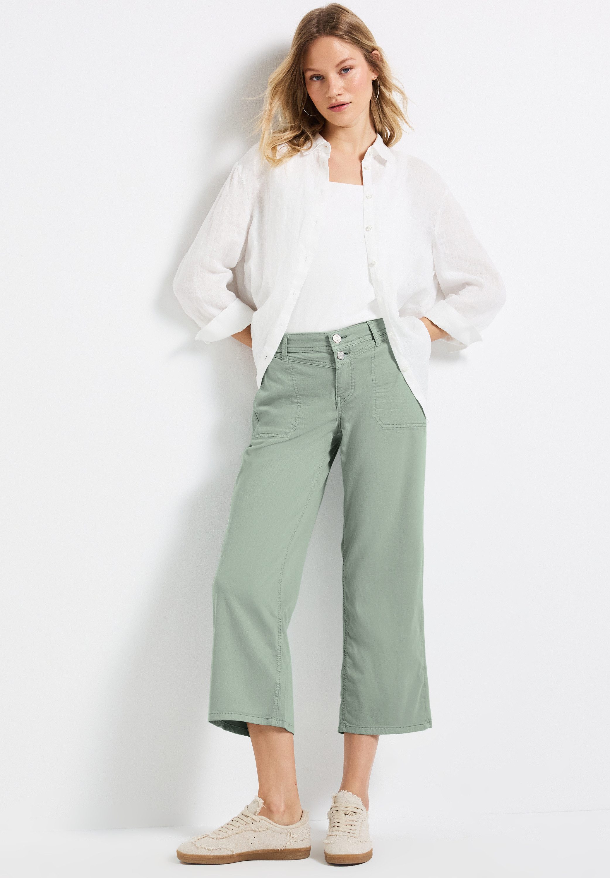 STREET ONE Wijde jeans in culotte-stijl