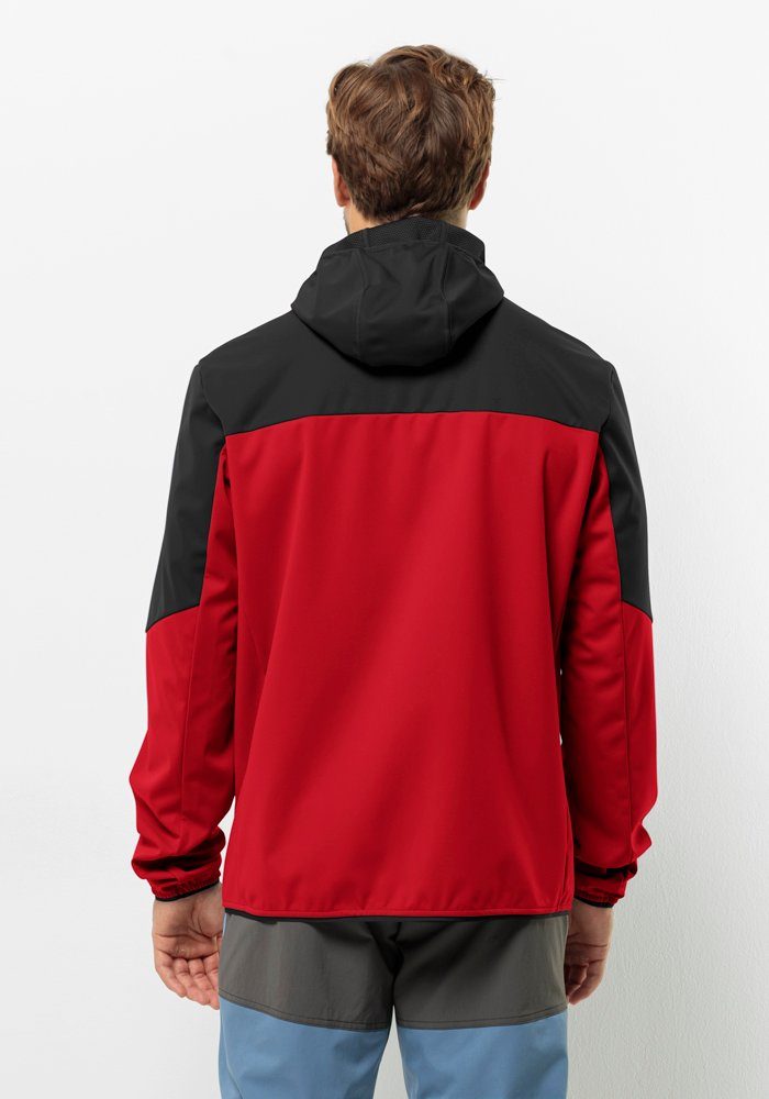 Jack Wolfskin Softshell-jack FELDBERG hoody M