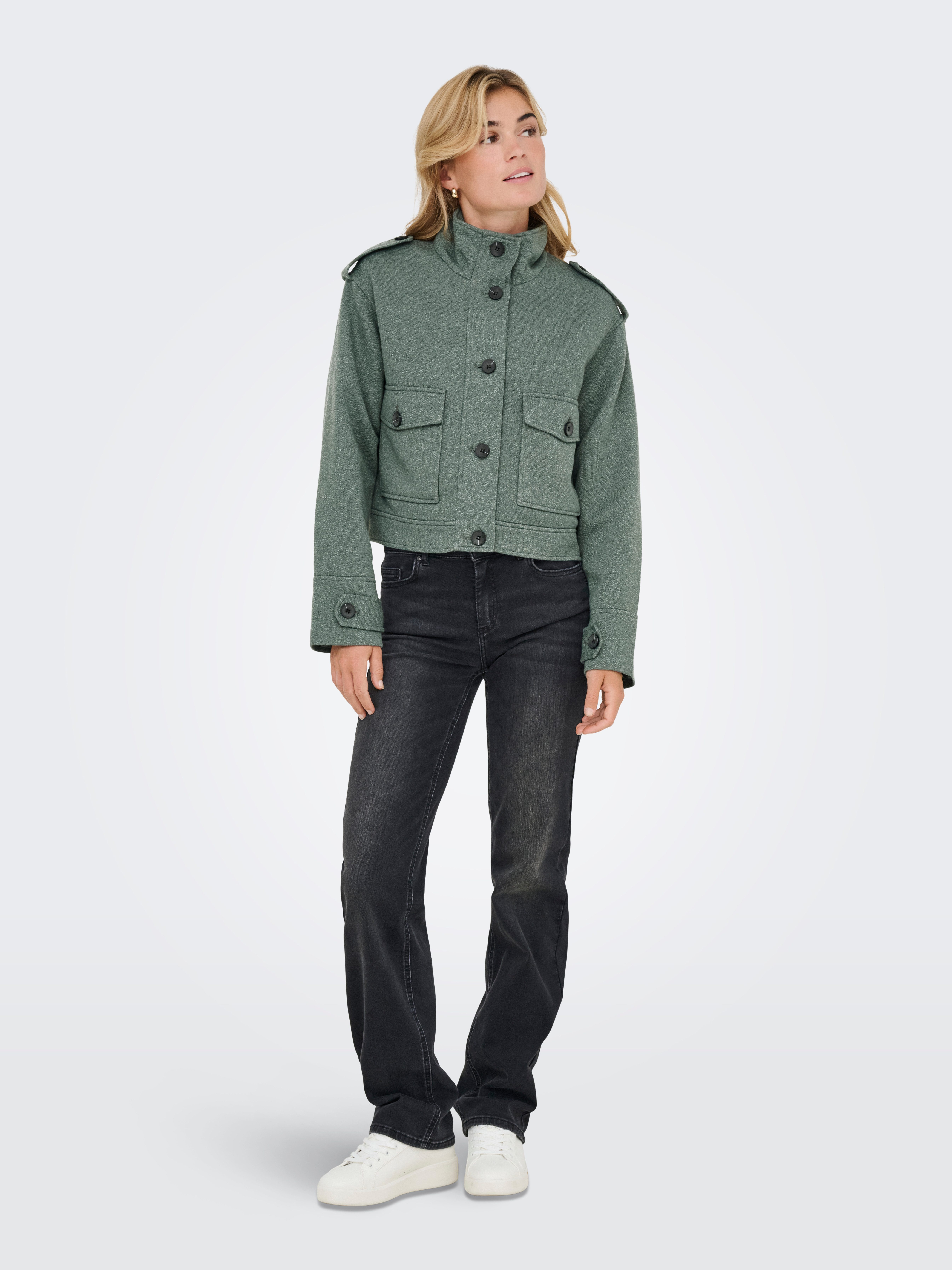 Only Korte jas ONLSEDONA LIGHT COLLAR JACKET OTW CC