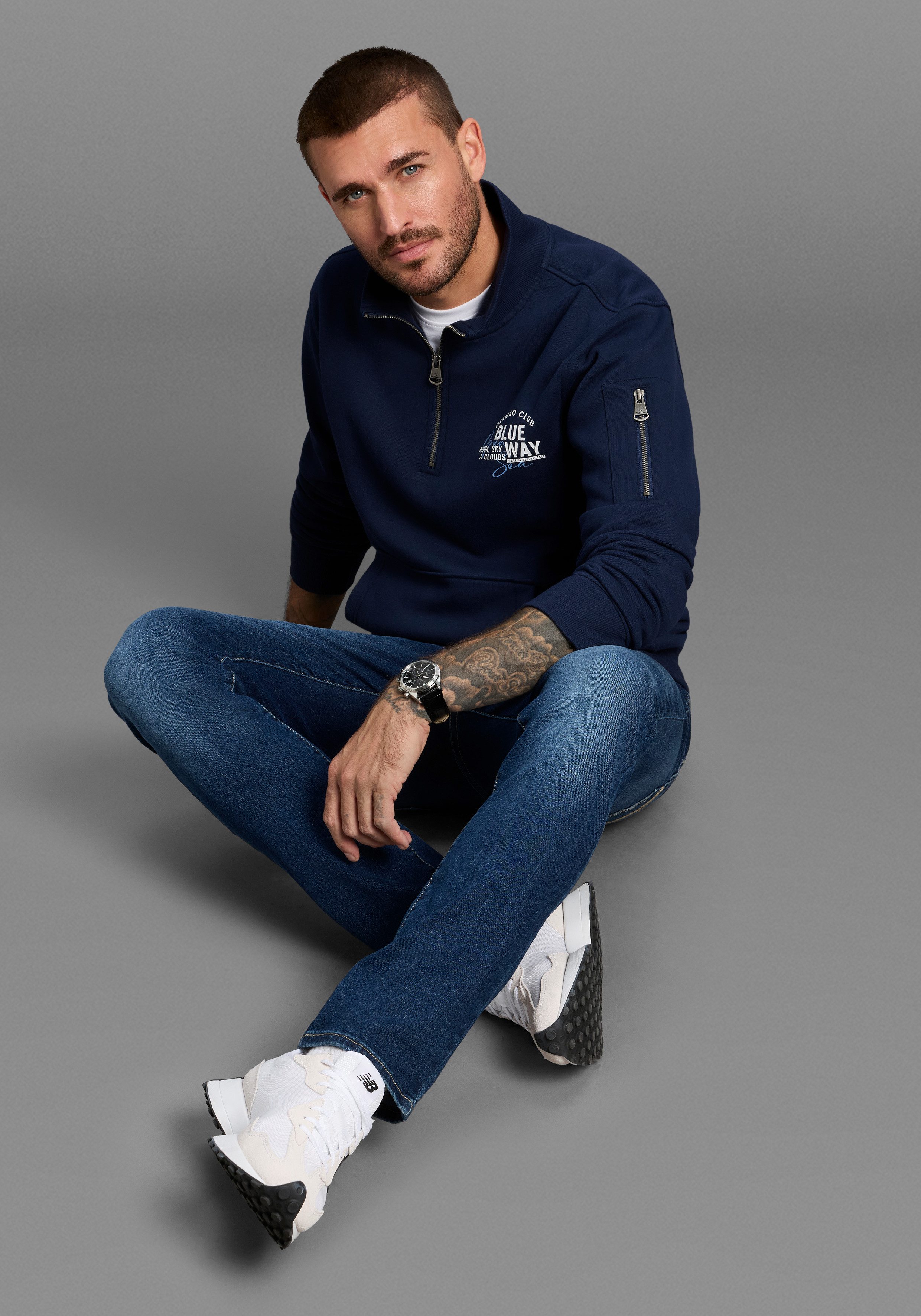 DELMAO Sweatshirt Sweat Toyer