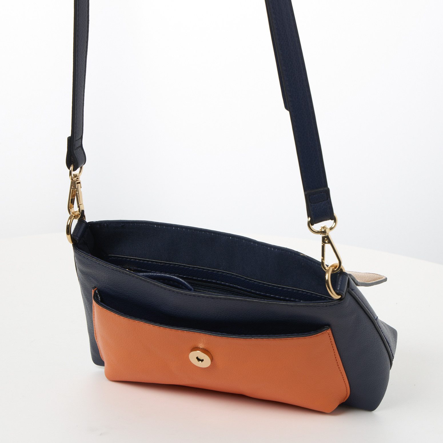 Marco Tozzi Schoudertas Dames schoudertas, mini bag met opgestikte voorkant