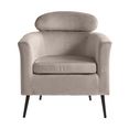 fauteuil (1 stuk) grijs