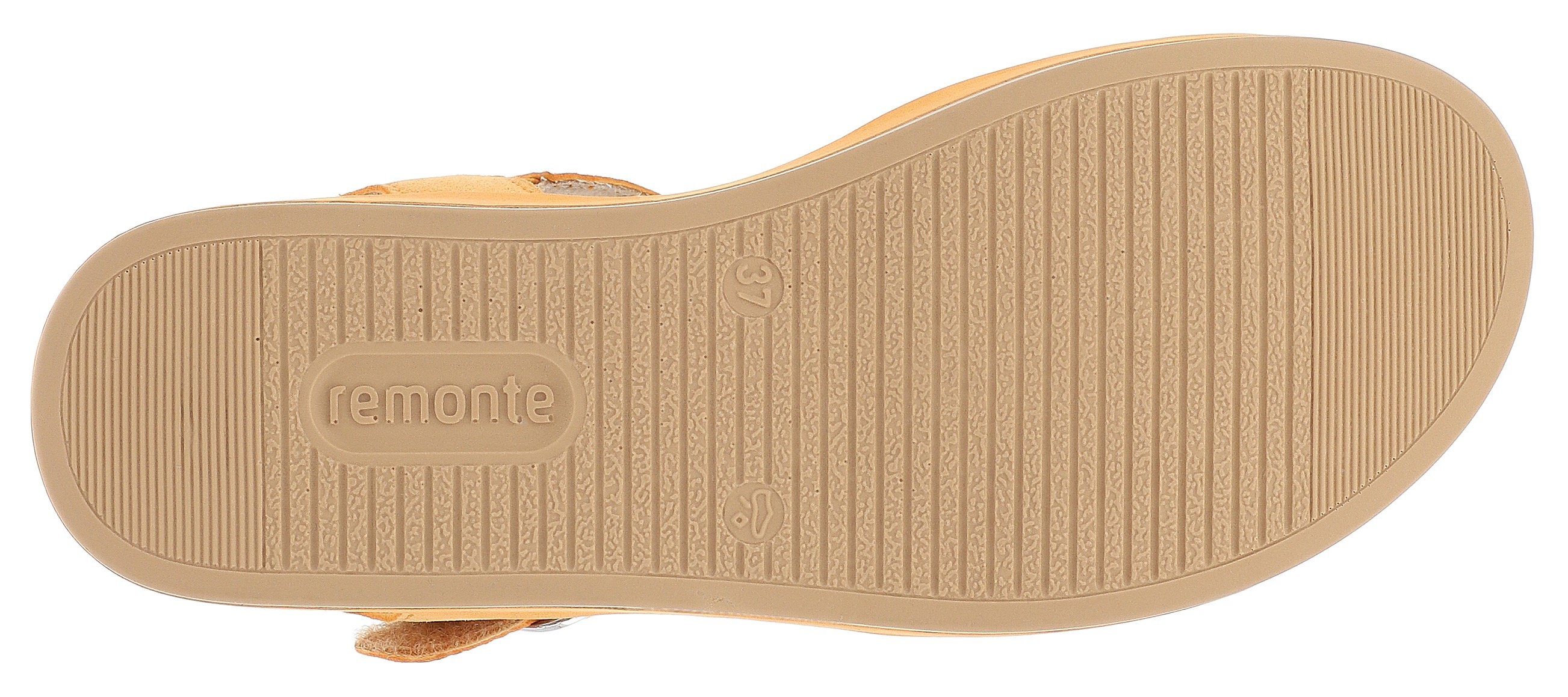 Remonte Sleehaksandaaltjes ELLE-Collection zomerschoen, sandaal, sleehak, met soft foam-uitrusting