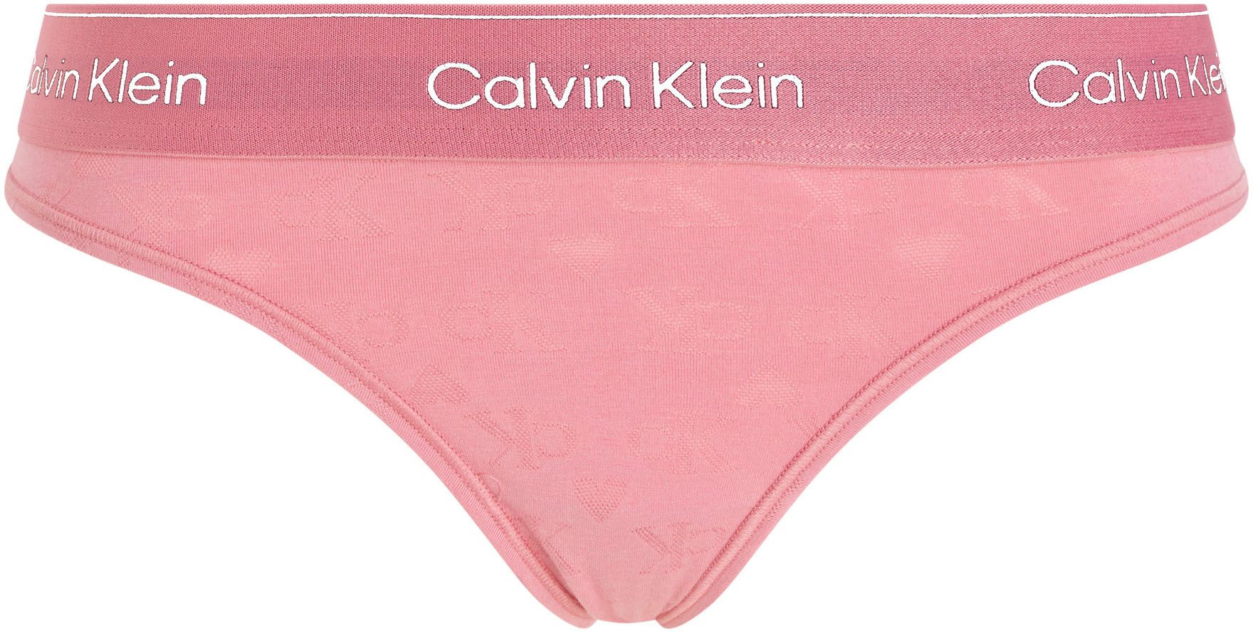 Calvin Klein String THONG met elastische logo-band