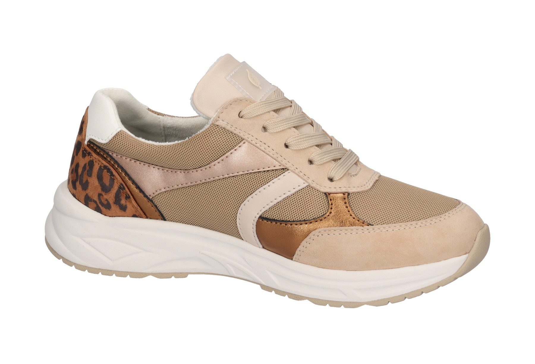 Waldläufer Sneakers H-JILL , comfort schoen, comfort schoen in h-breedte, zijrits
