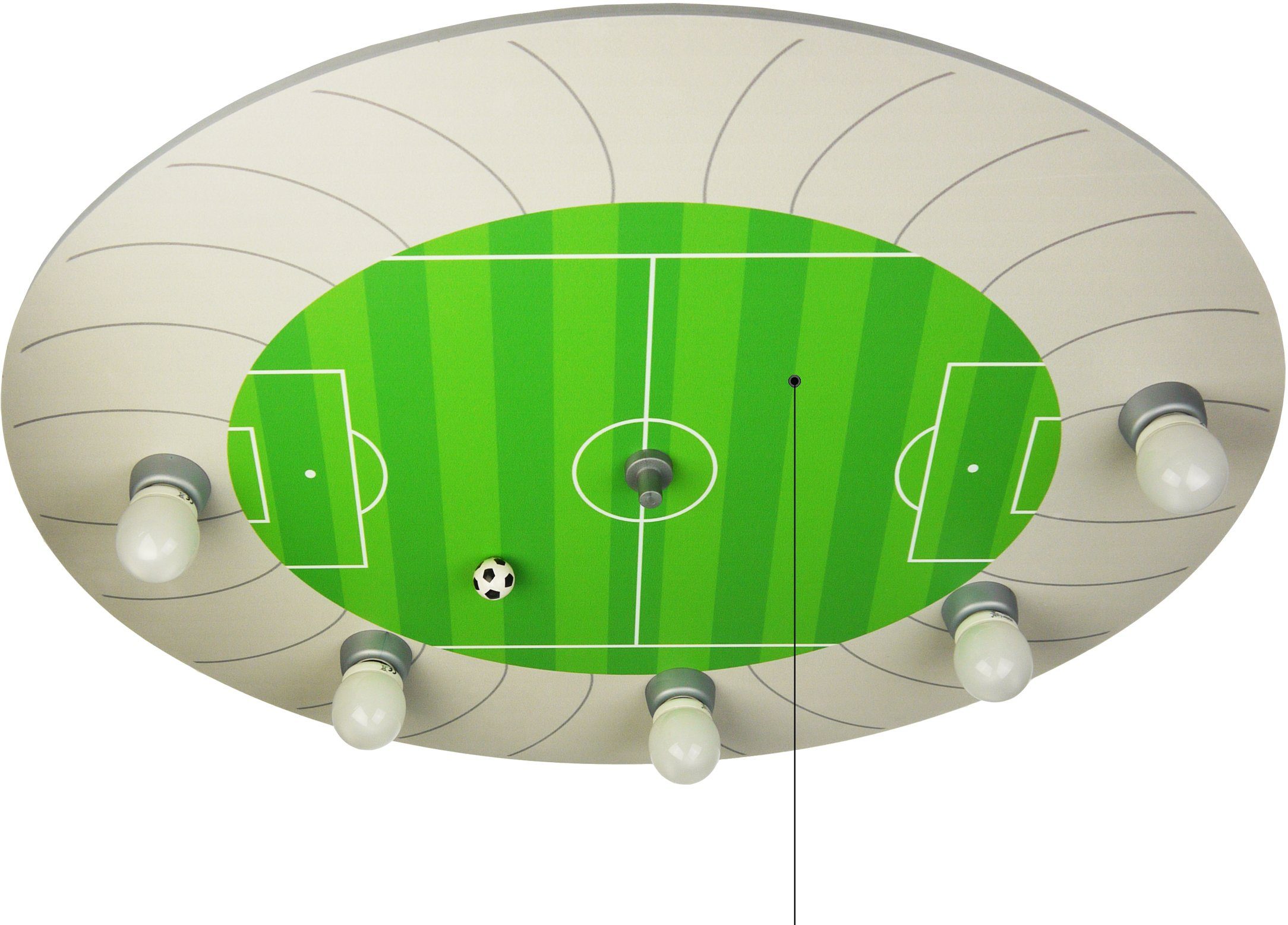 niermann Plafondlamp Voetbalstadion Plafondlamp voetbal-stadion (1 stuk)