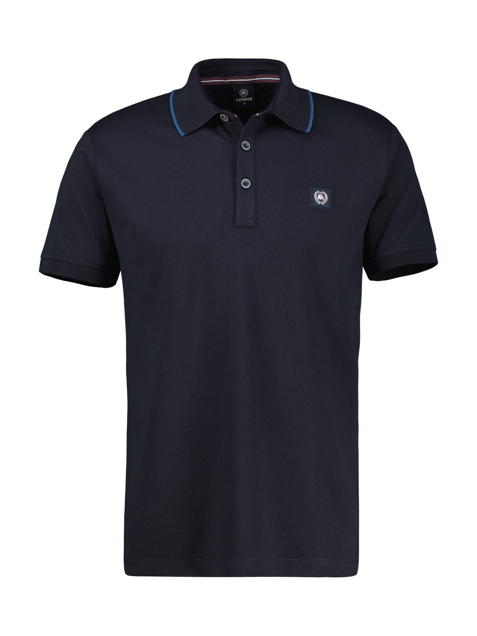 Lerros Poloshirt met geborduurd logo