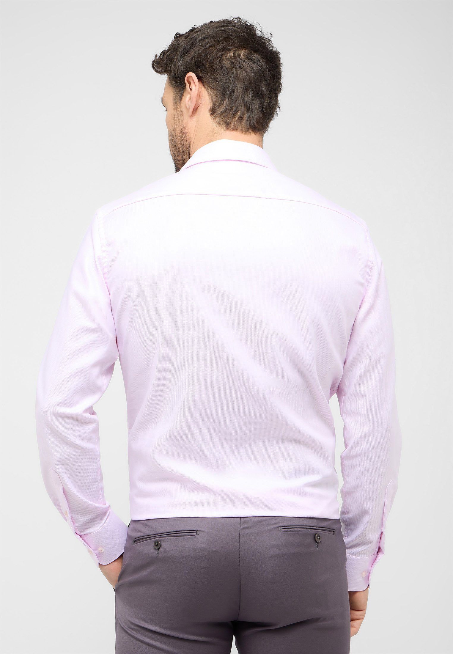 Eterna Overhemd met lange mouwen MODERN FIT NON IRON (strijkvrij)