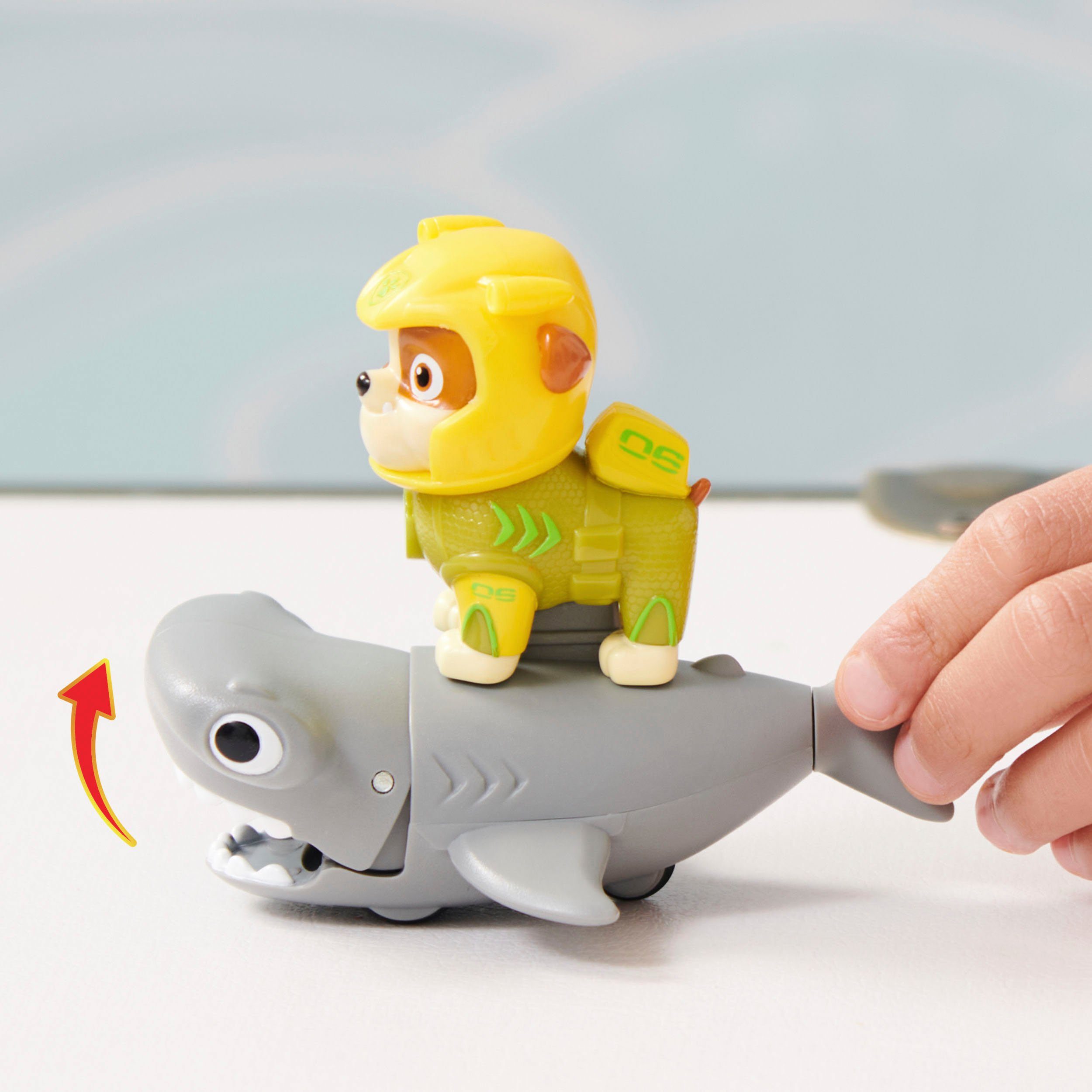 Spin Master Speelfiguur Paw Patrol - Aqua Pups - Hero Pups Solid Rubble (set)