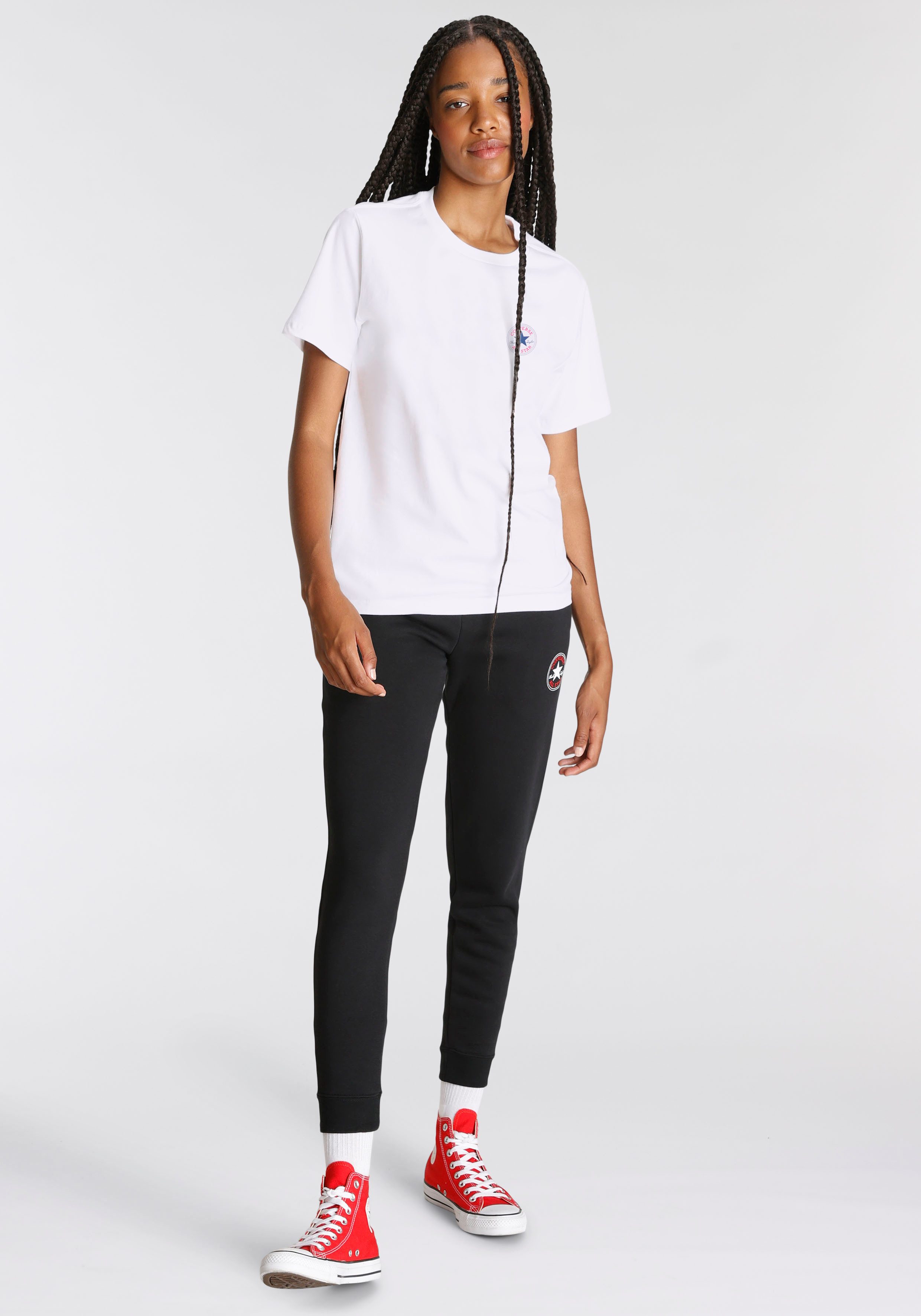 Converse T-shirt GO-TO MINI PATCH T-SHIRT (1-delig)