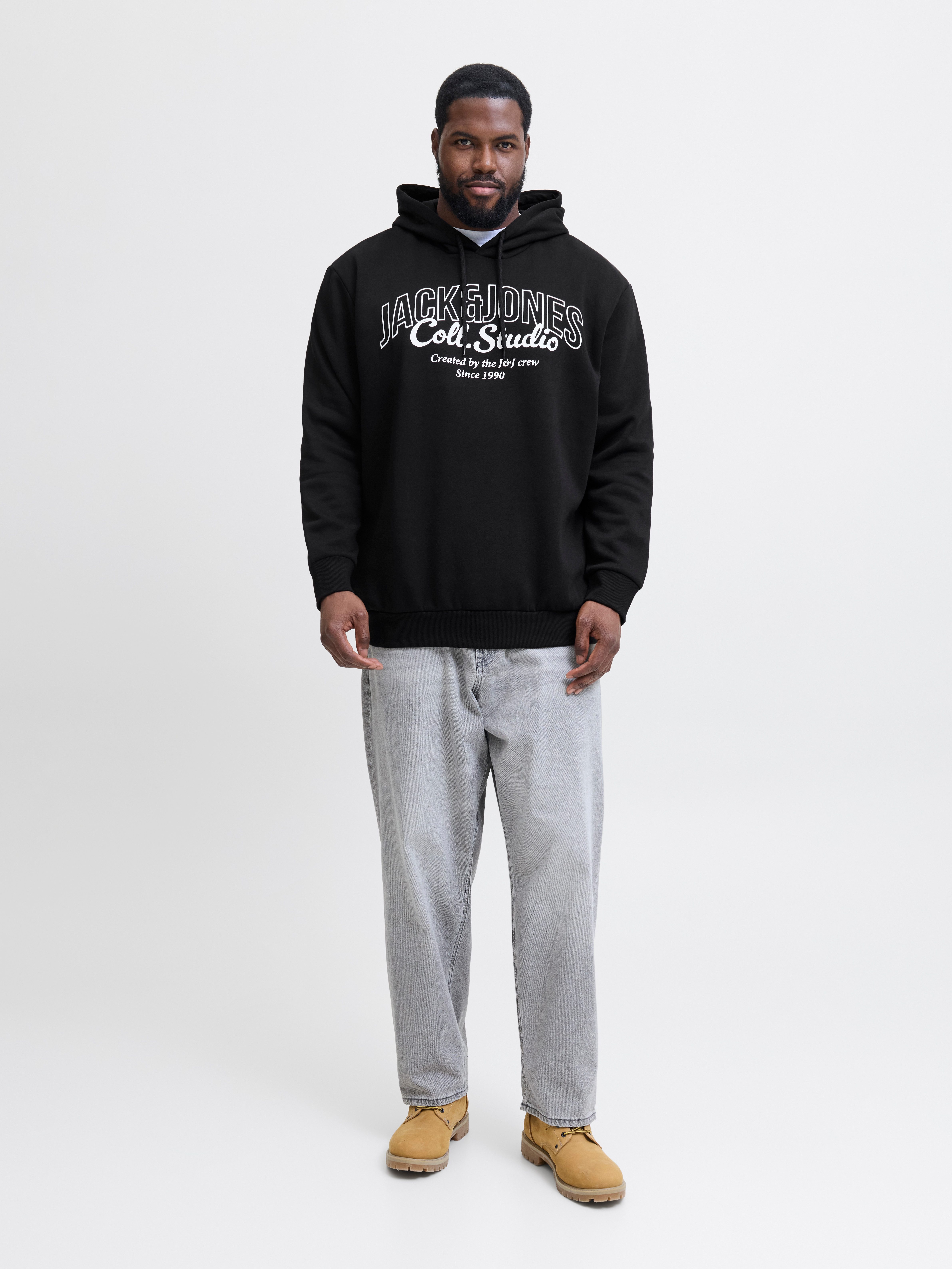Jack & Jones PlusSize Hoodie JJMAKOTO SWEAT HOOD PLS
