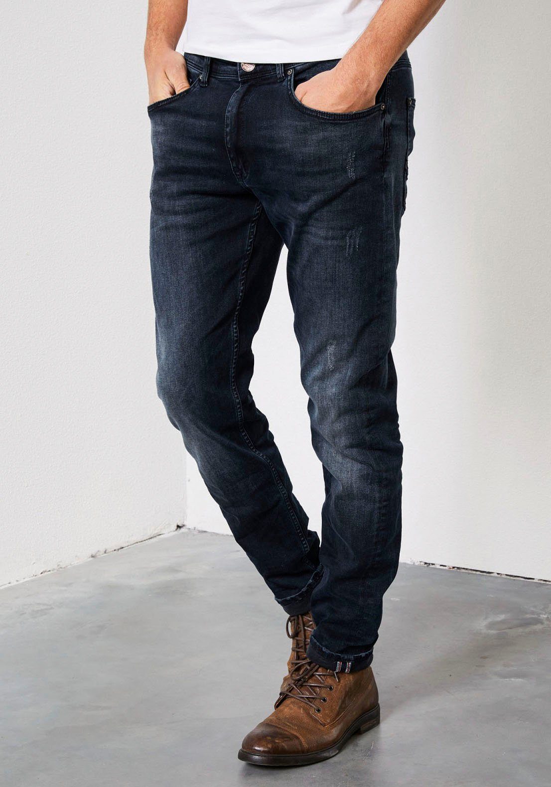 Petrol Industries slim fit jeans dark denim