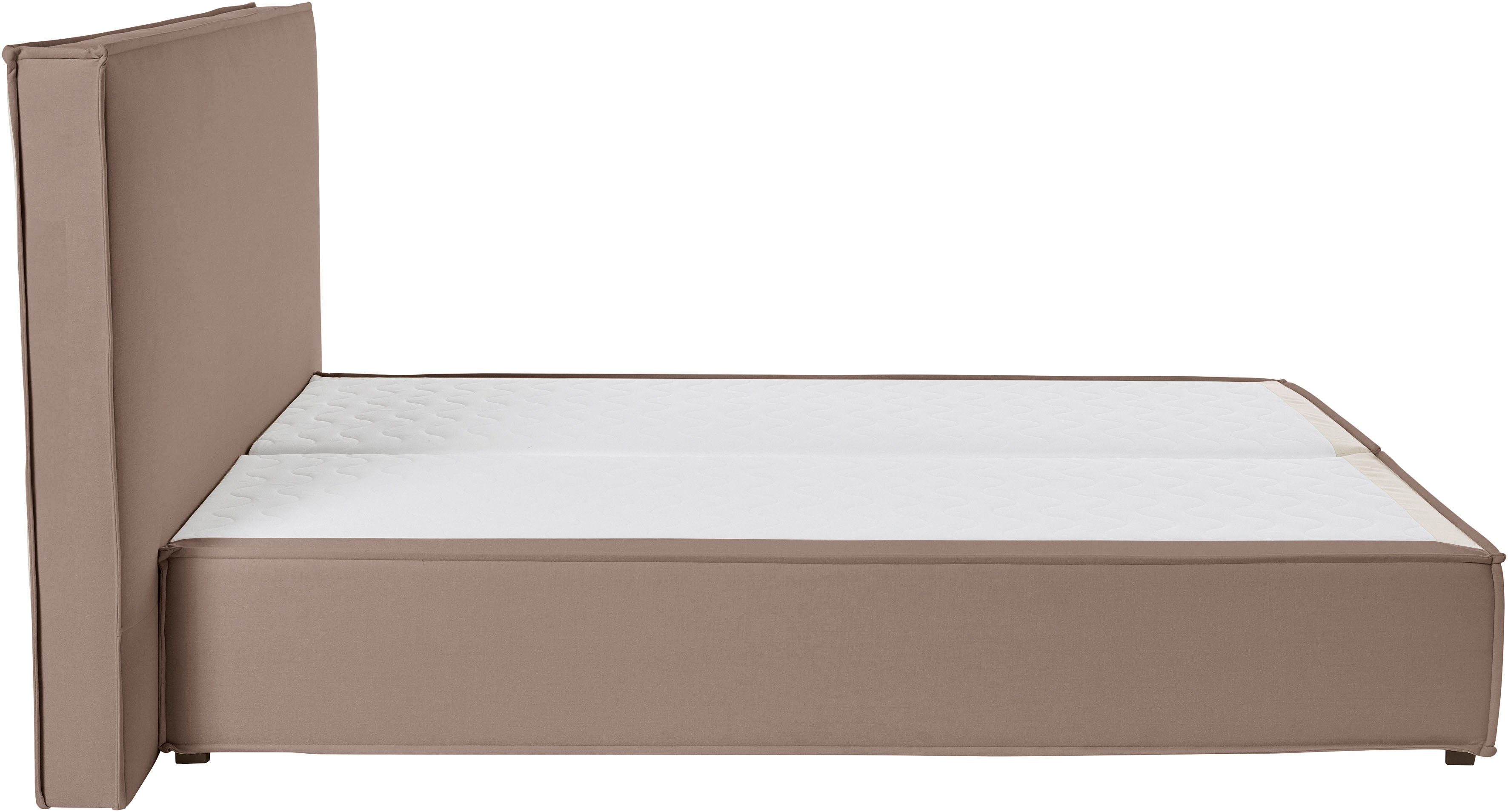 LeGer Home by Lena Gercke Boxspring Yuma incl. topmatras, in 4 breedten, 3 matrassoorten en elk 2 hardheden