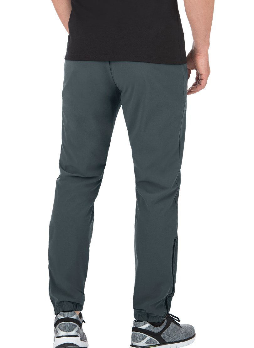 Trigema Jerseybroek TRIGEMA vrijetijdsbroek met ritssluiting in de pijpen (1-delig)