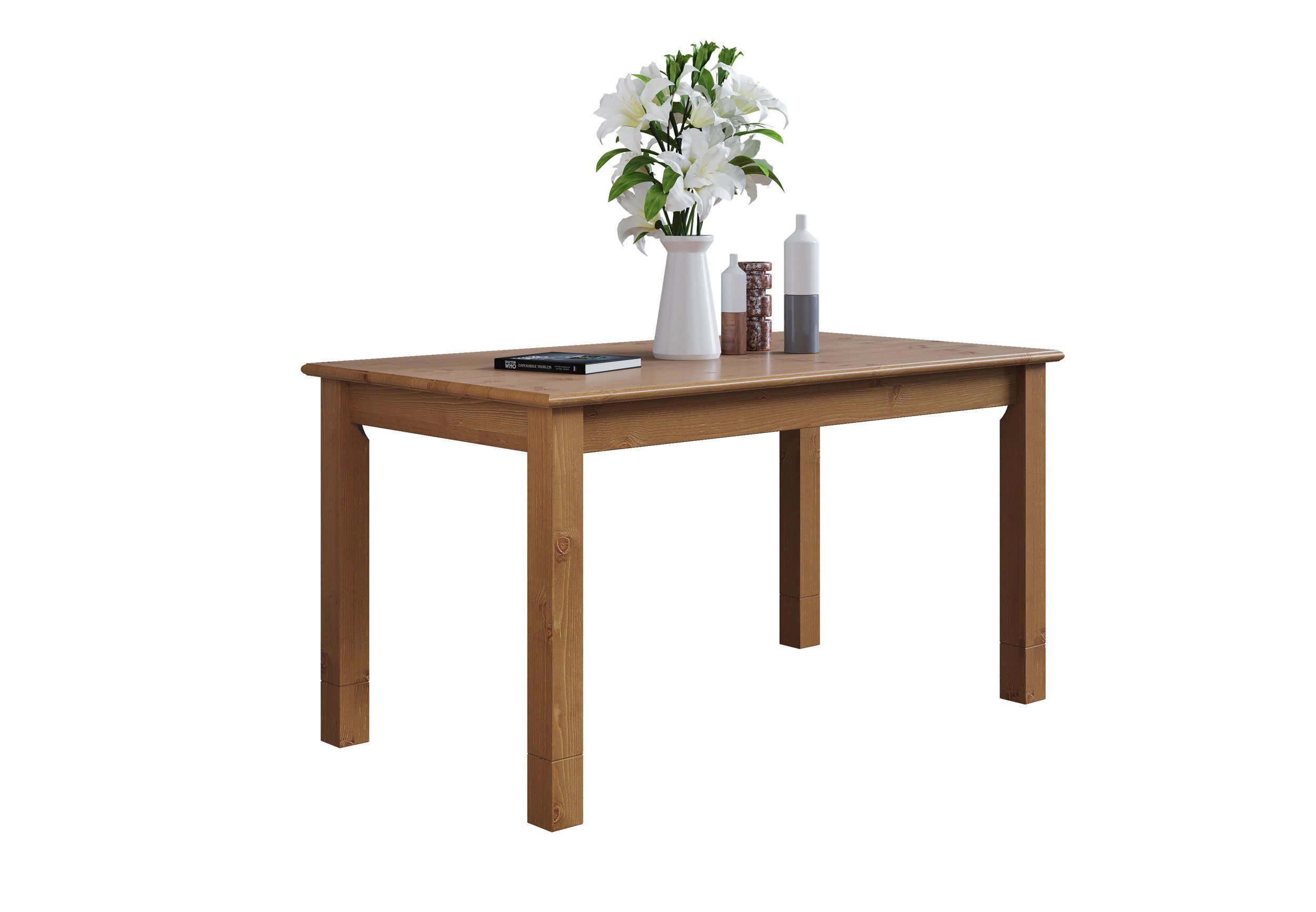 Home affaire Eettafel Rauna Van massief grenen