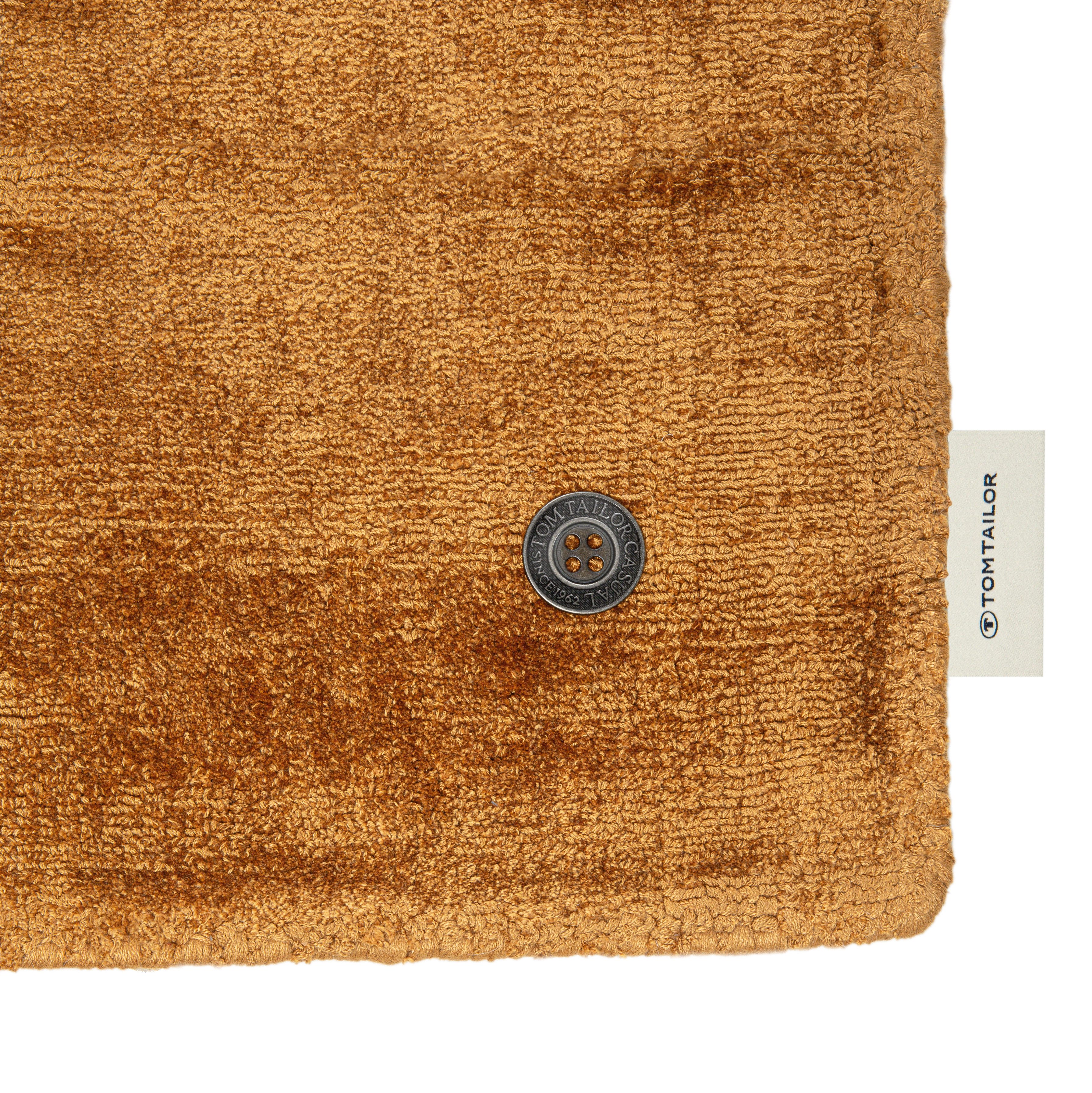 TOM TAILOR HOME Vloerkleed Shine uni Handgeweven vloerkleed, 100% viscose, met de hand geweven, met elegante glans
