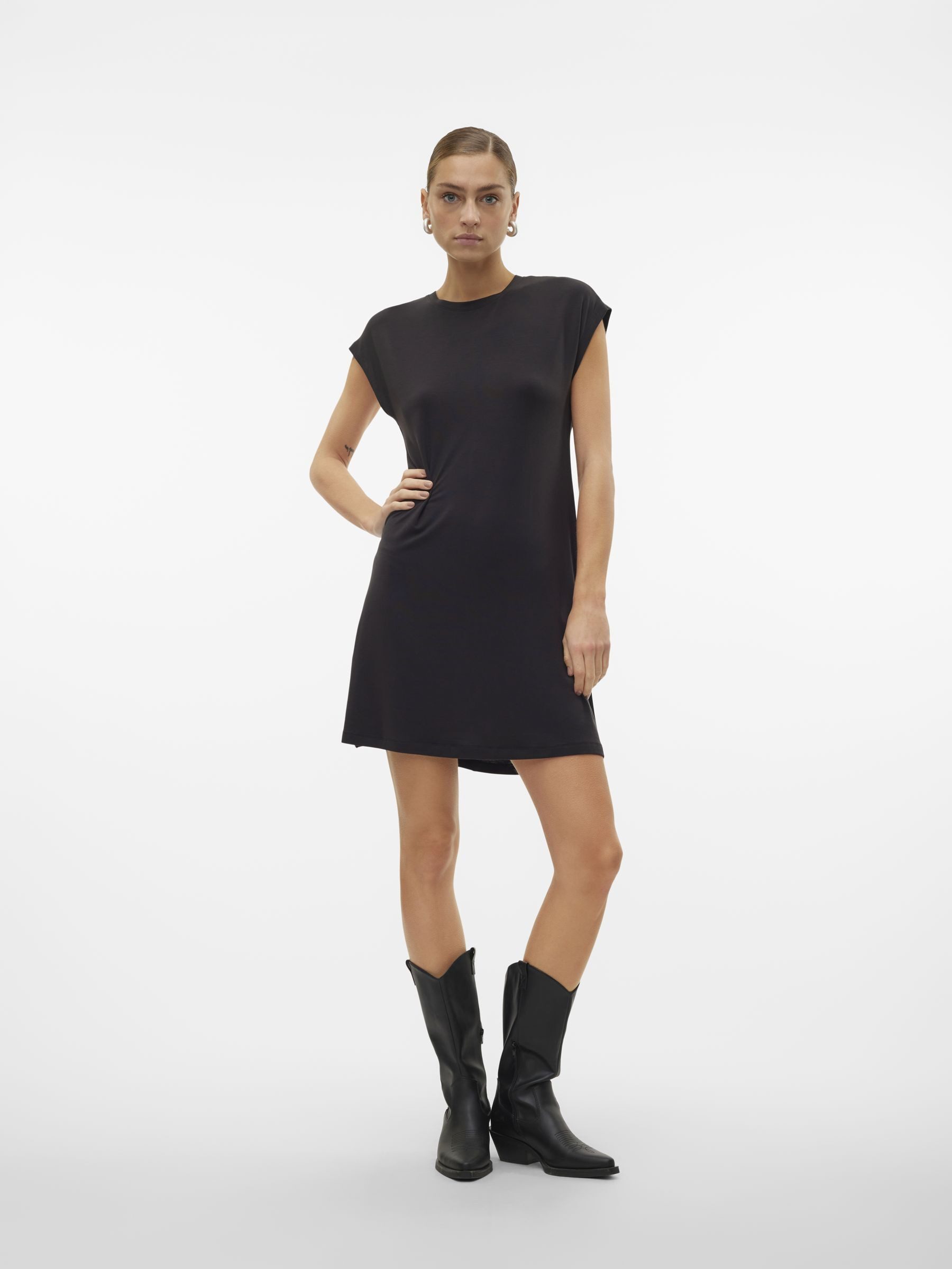 Vero Moda Mini-jurk VMAVA SL KNEE DRESS JRS NOOS