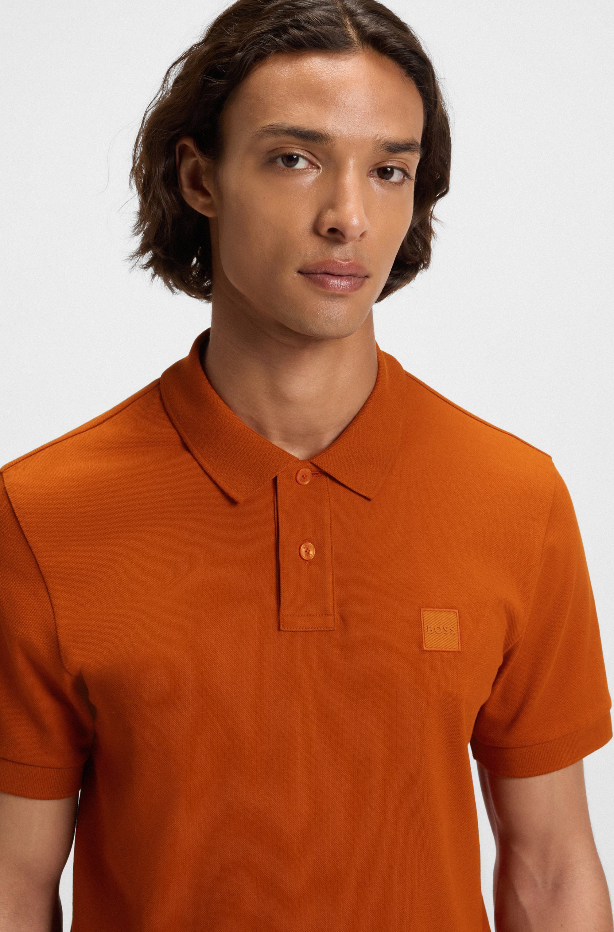 Boss Orange Poloshirt Passenger met een polokraag