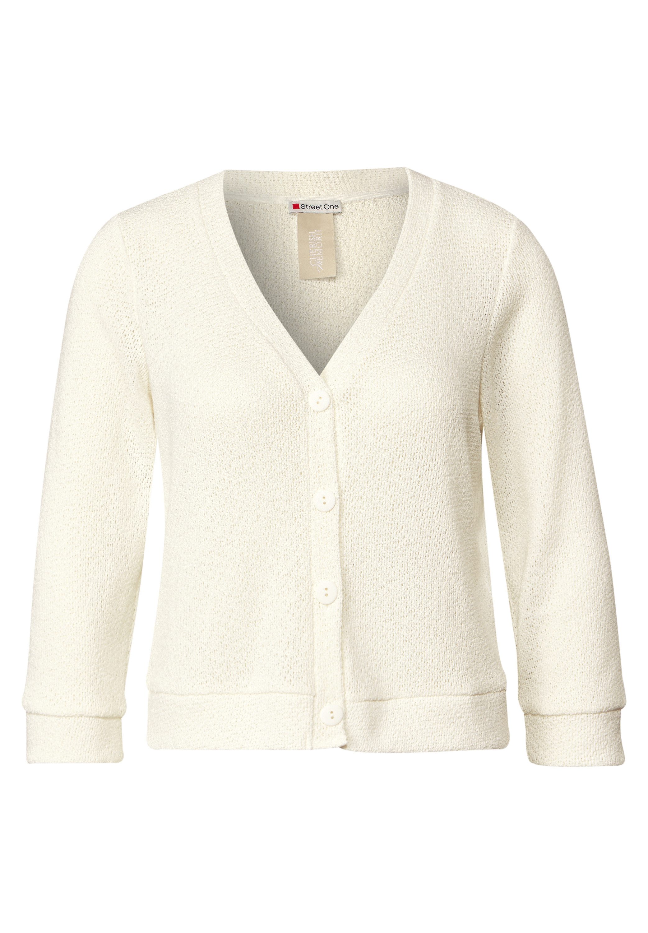 STREET ONE Vest met v-hals