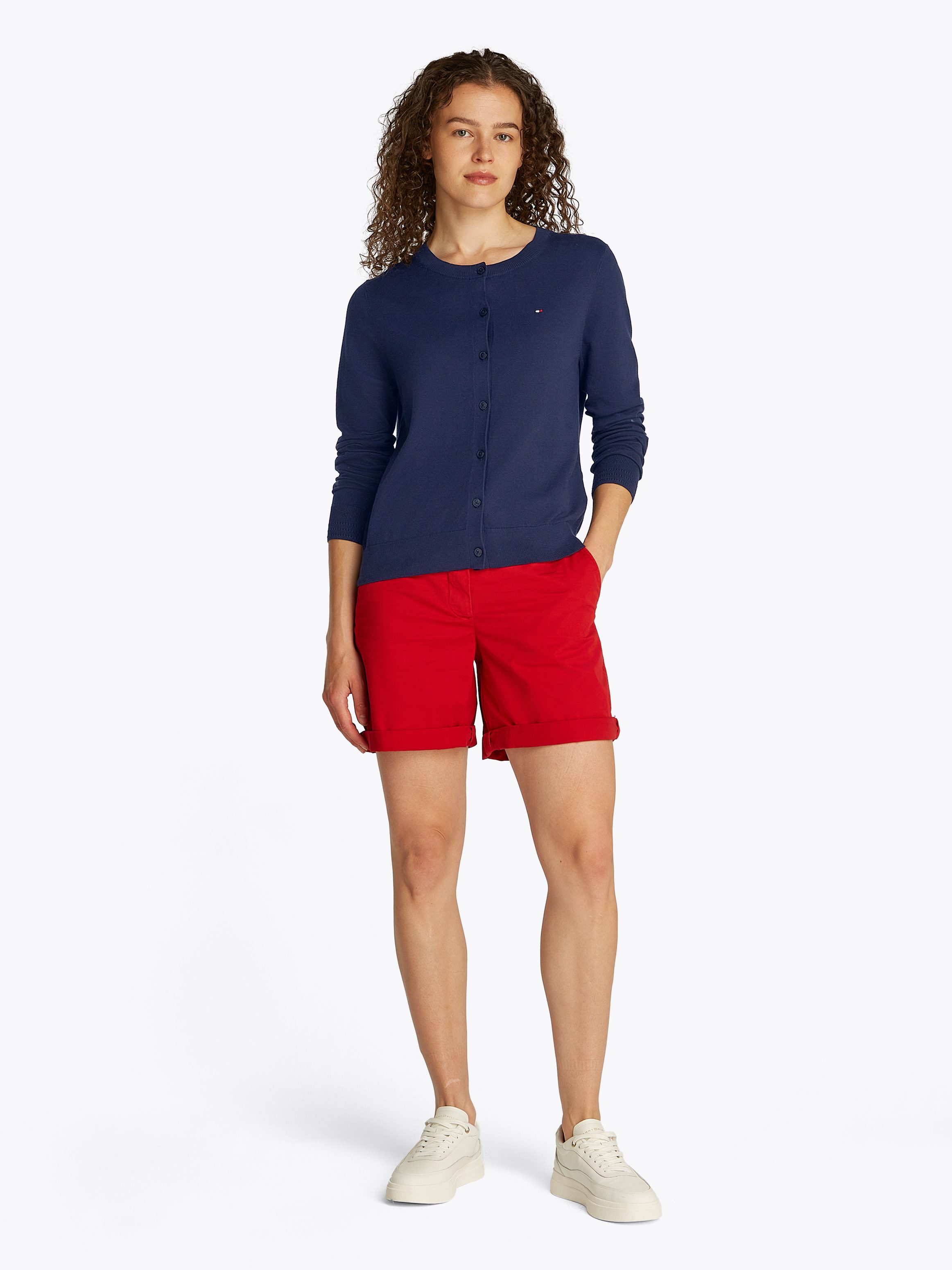 Tommy Hilfiger Cardigan CO JERSEY STITCH CARDIGAN