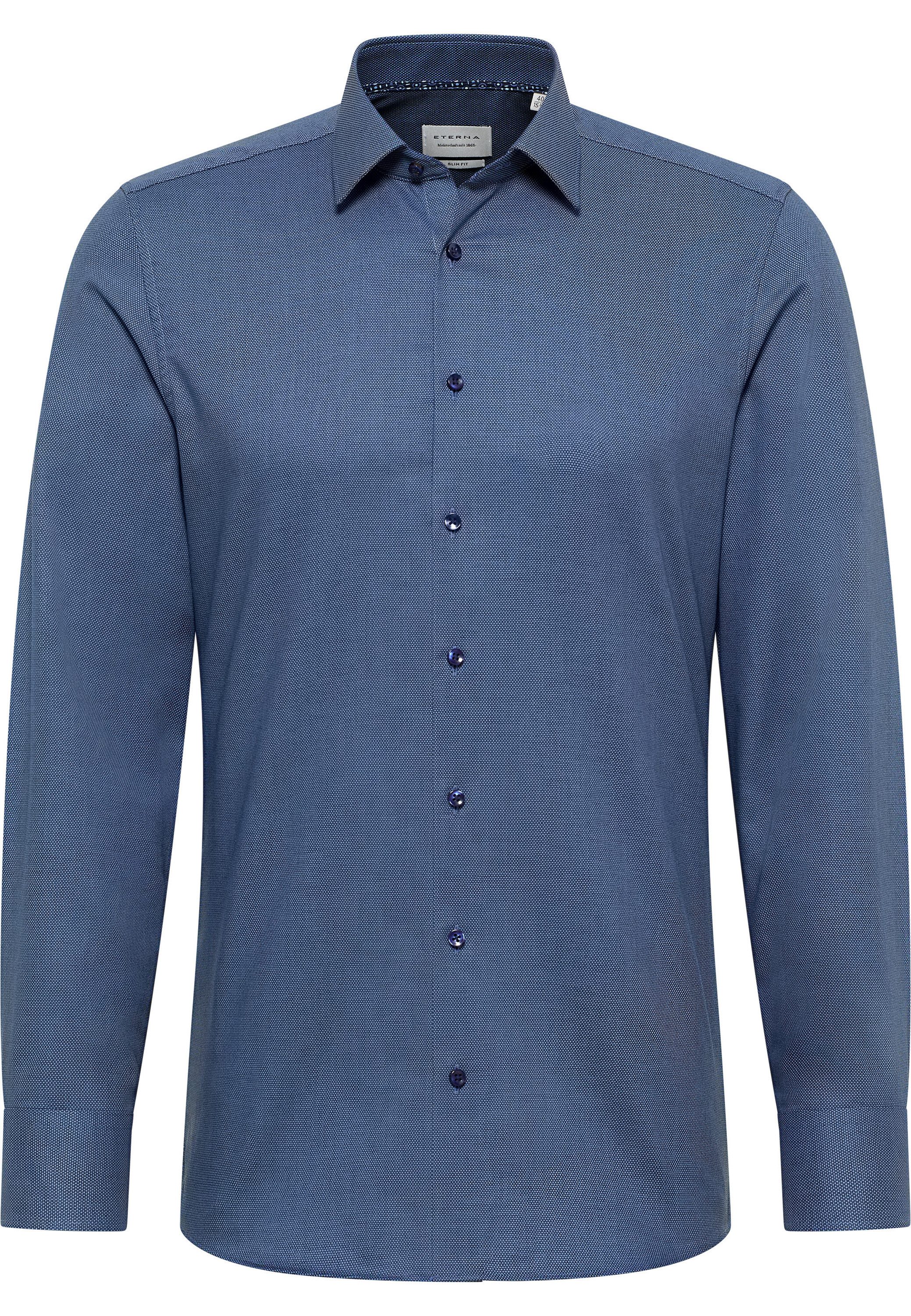 Eterna Overhemd met lange mouwen Slim fit