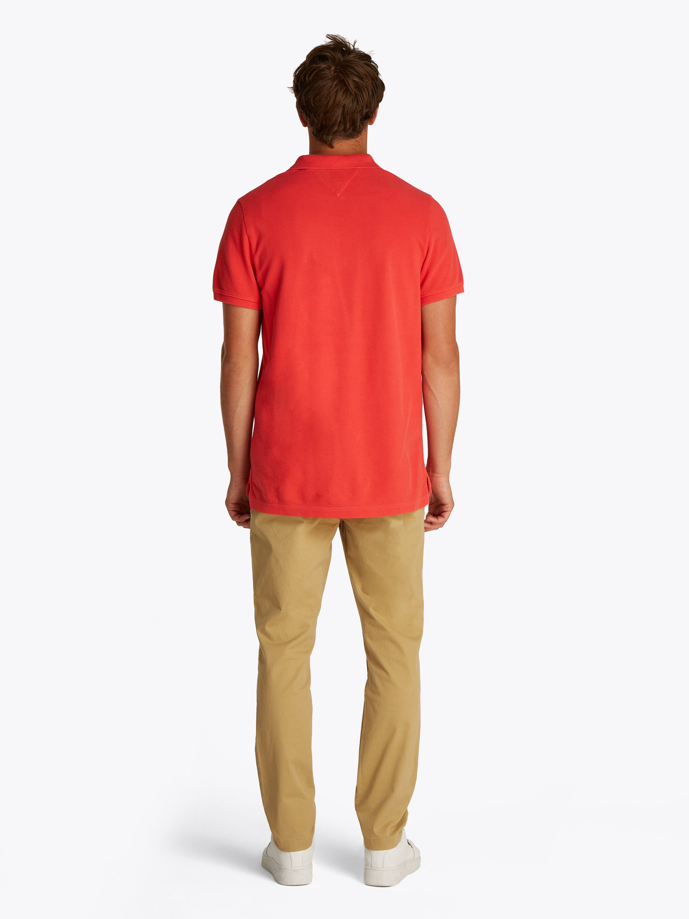 TOMMY JEANS Poloshirt TJM SLIM ESSENTIAL GD POLO SS