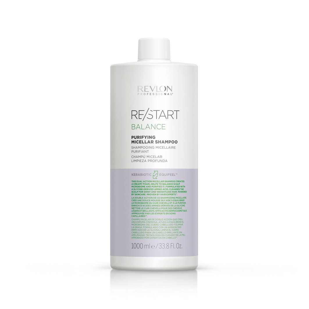 REVLON PROFESSIONAL Haarshampoo Re-Start BALANCE Purifying Micellar Shampoo 1000 ml