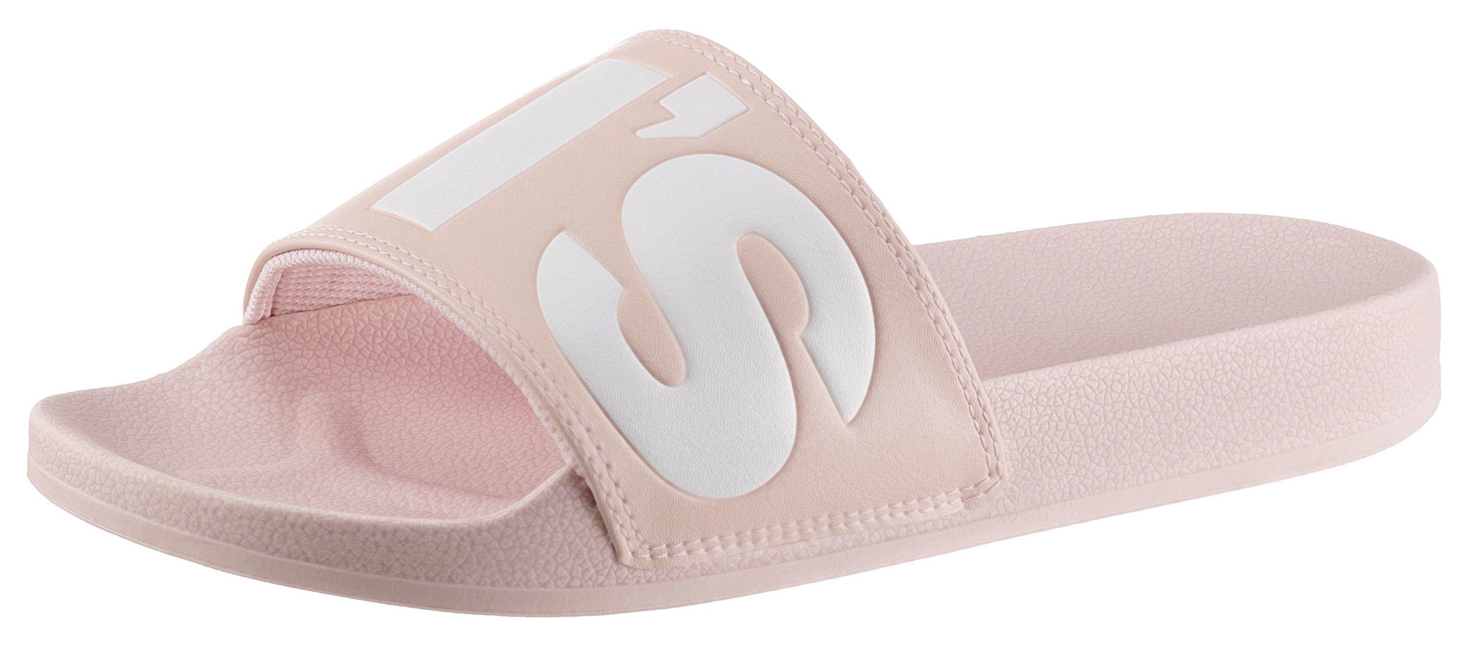 Levi's® Badslippers June LS zomerschoen, slippers, badschoen, poolslides met logo-opschrift