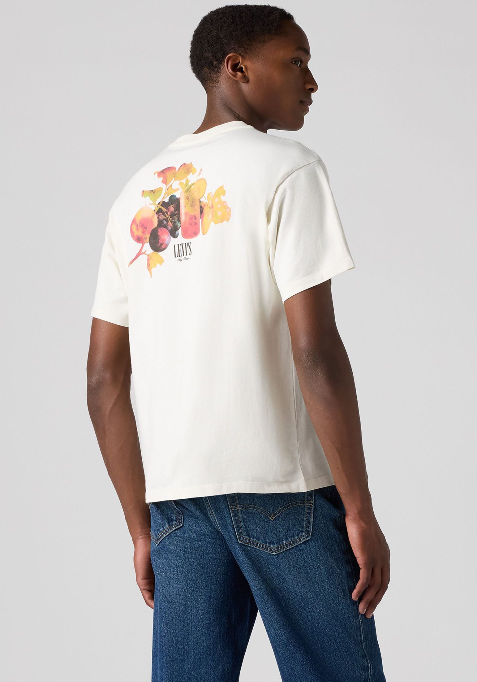 Levi's® T-shirt SEVINTAGE met logo-patch op de borst