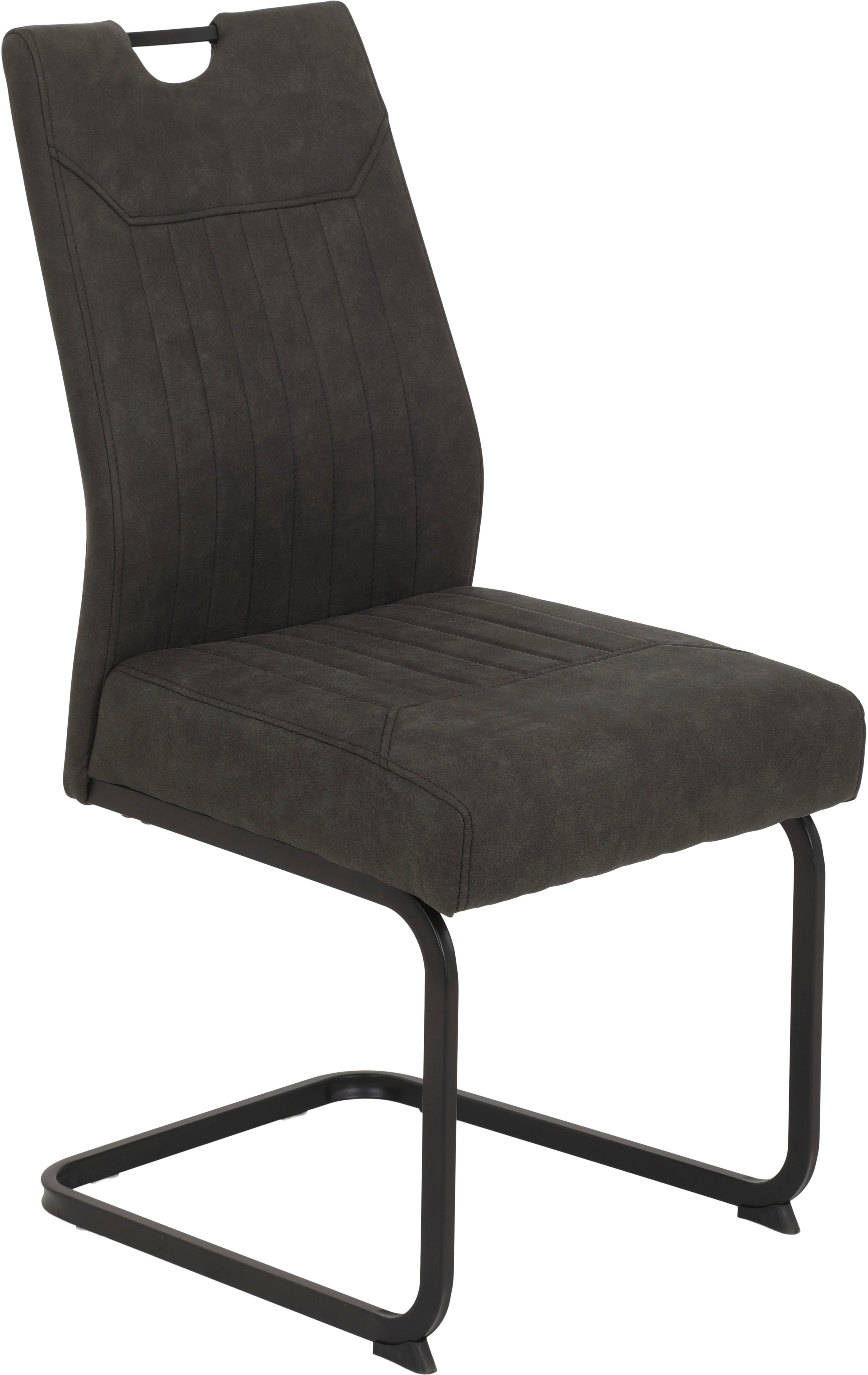 HELA Eethoek Main Tafel 140-180 cm, synchron-uittrek, stoel XL zitbreedte en verenmand (7-delig)