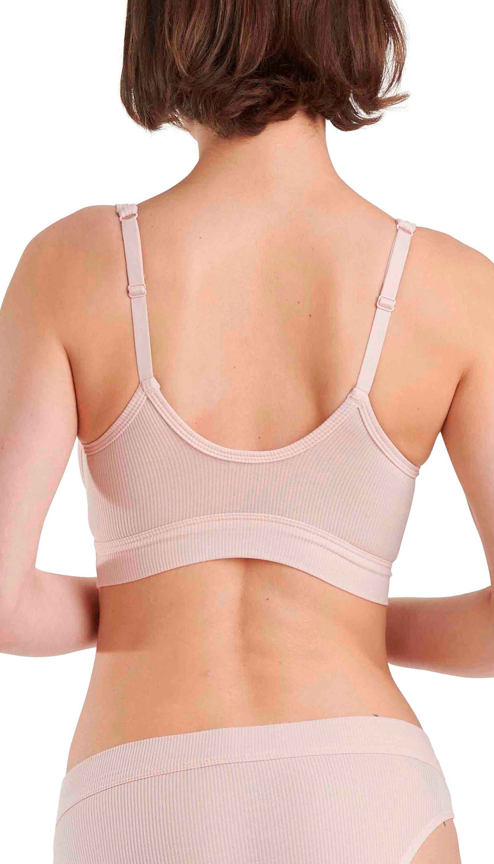 adidas Originals Bustier Flex Ribbed Cotton met elastische onderbusteband