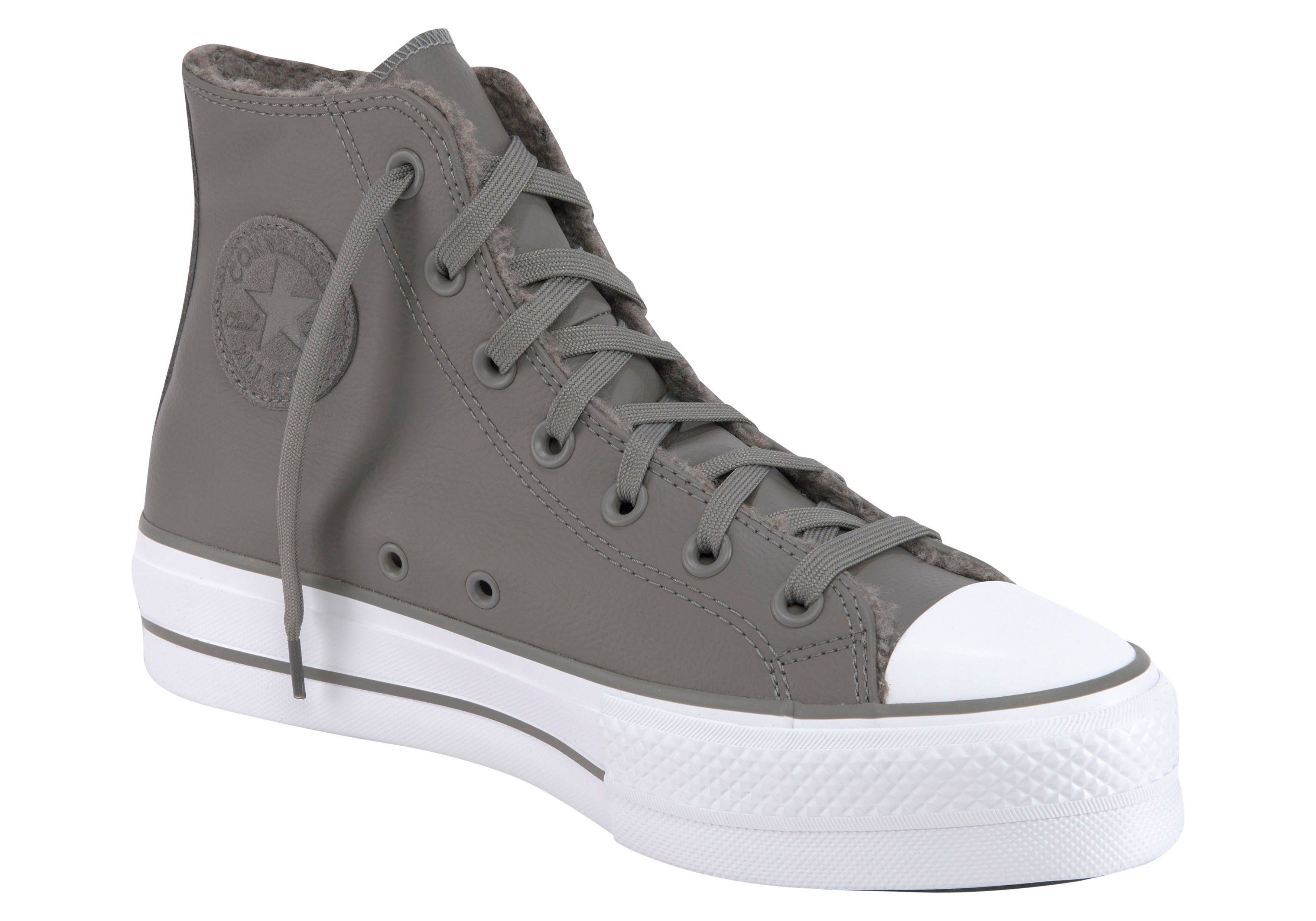 Converse Sneakers CHUCK TAYLOR ALL STAR LIFT PLATFORM dames schoenen maat 37 EU grijs