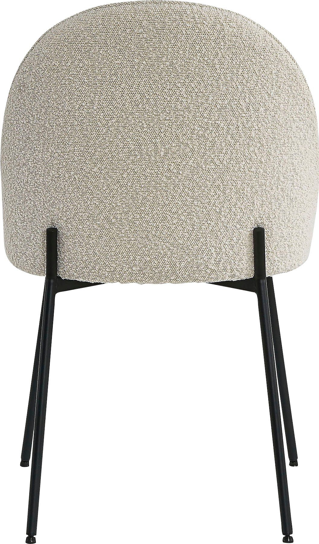 TOM TAILOR HOME Stoel met afgeronde rugleuning (set, 2 stuks)