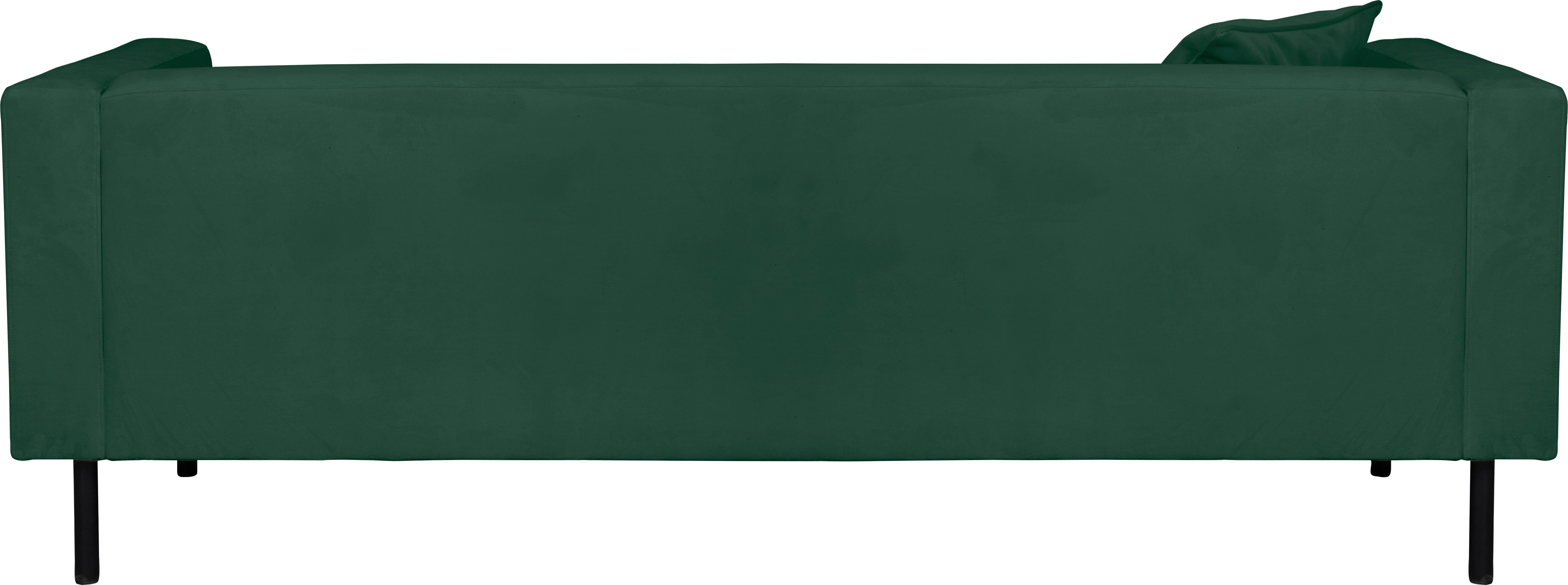 Guido Maria Kretschmer Home&Living 3-zitsbank Lillibeth designbank met golfondersteuning, afmetingen B/D/H: 218/74/83 cm Sierkussen als tweezijdig te gebruiken kussen, bekleding fluwelige look of cord