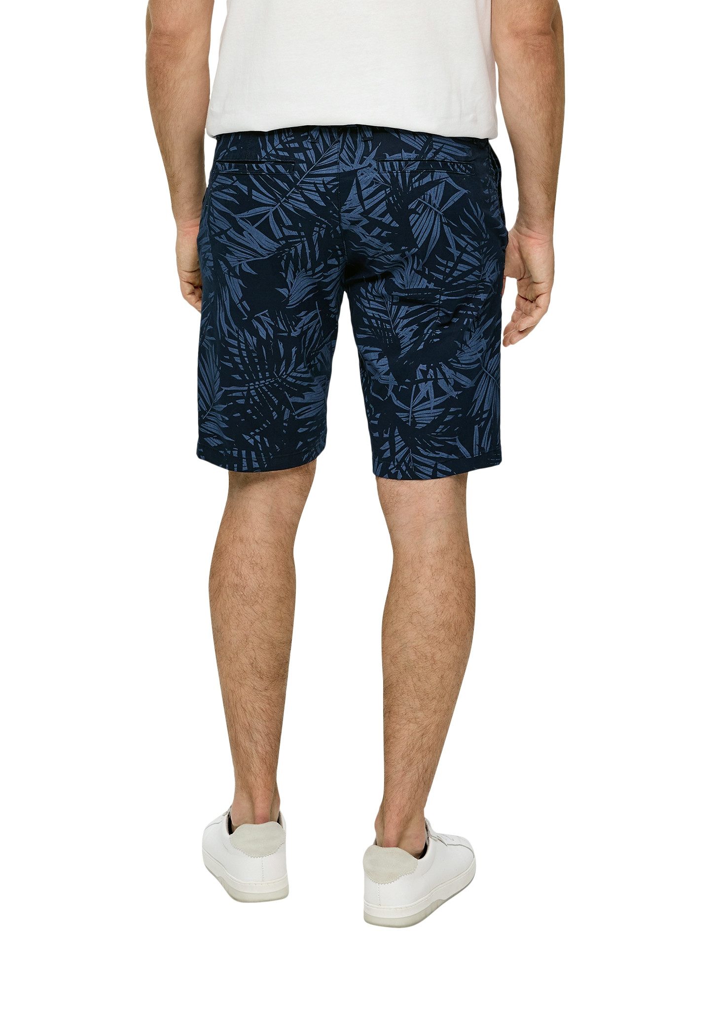s.Oliver Bermuda met print all-over