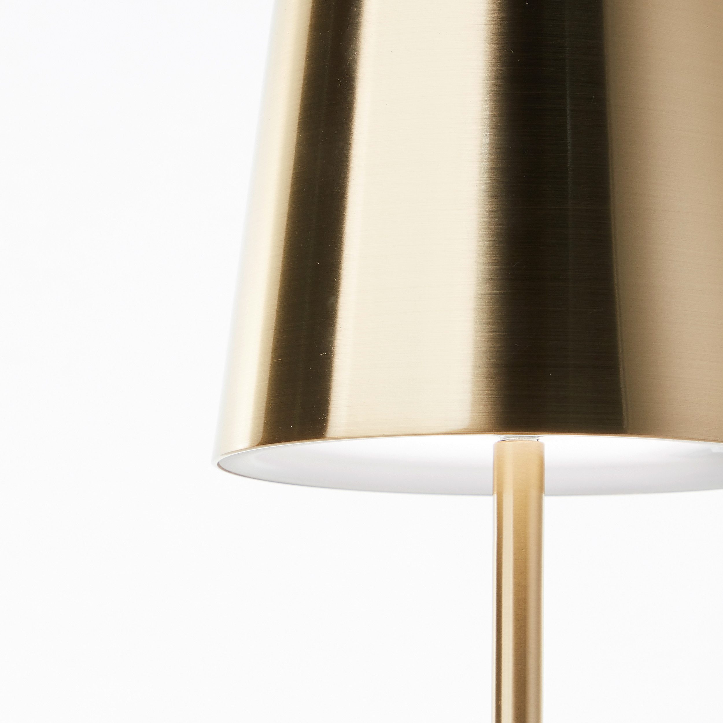 Brilliant Leuchten Led-tafellamp Xaana Accu, 37 cm, 300 lm, 3000-6500 K, dimbaar, metaal, Kaami Premium