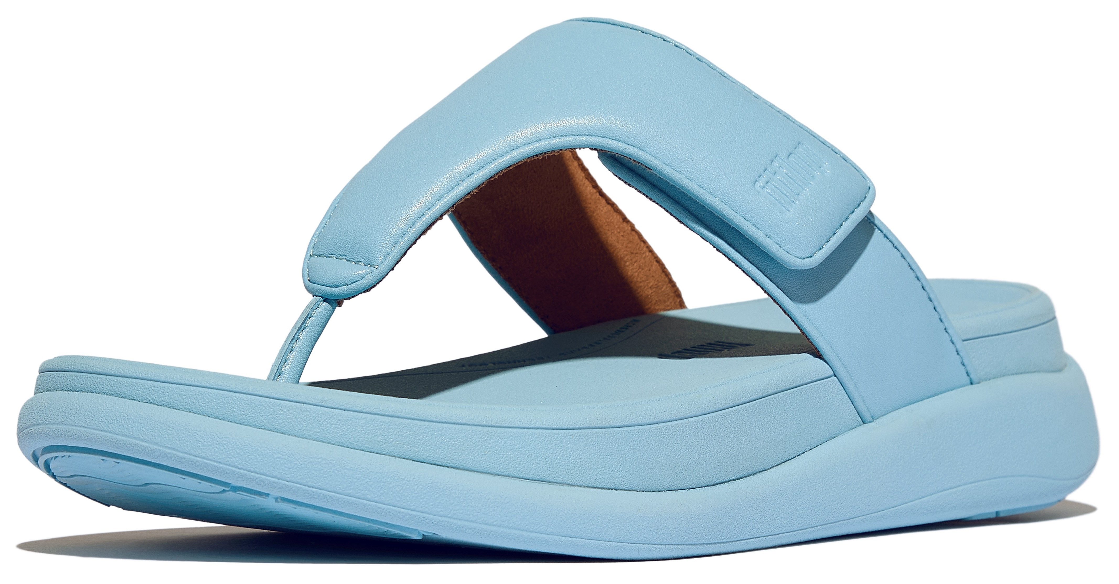 Fitflop Teenslippers F-MODE GO , sandaal met dempende microwobbleboard-technologie