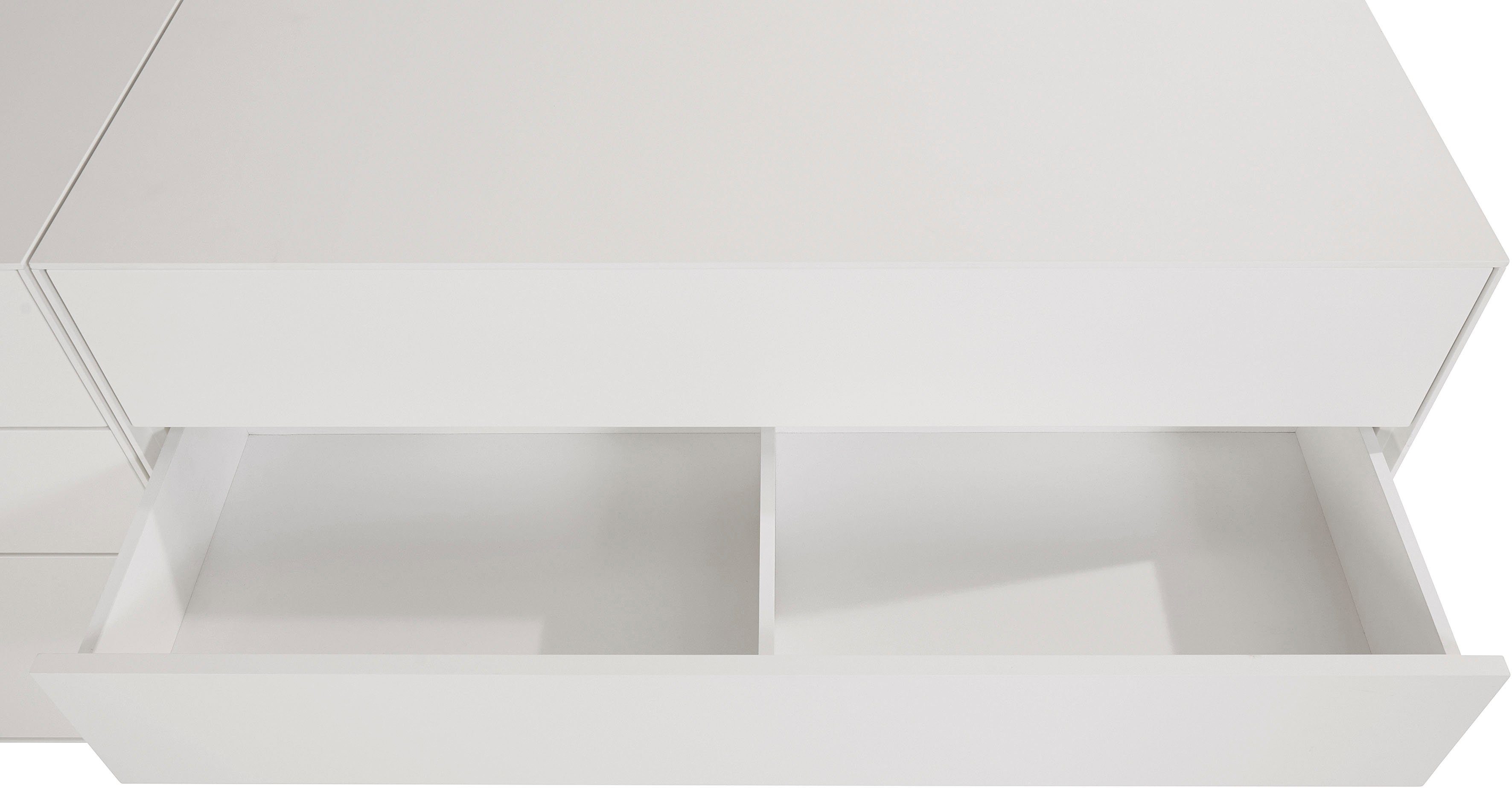 LeGer Home by Lena Gercke Dressoir Essentials Breedte: 335 cm, MDF gelakt, push-to-open-functie (3 stuks)