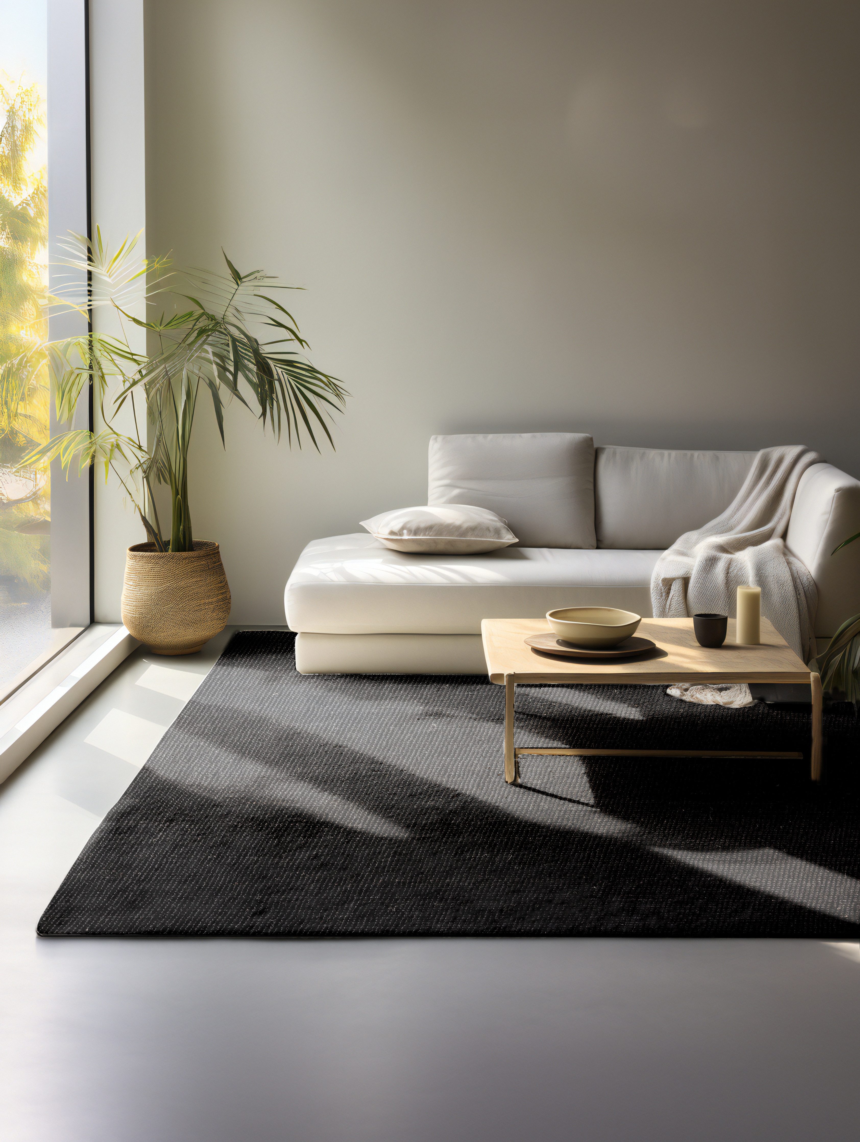 HANSE Home Vloerkleed Jaipur jute tapijt, als loper en rond 100% natuurlijke vezel, duurzaam, woonkamer, eetkamer, slaapkamer, grs