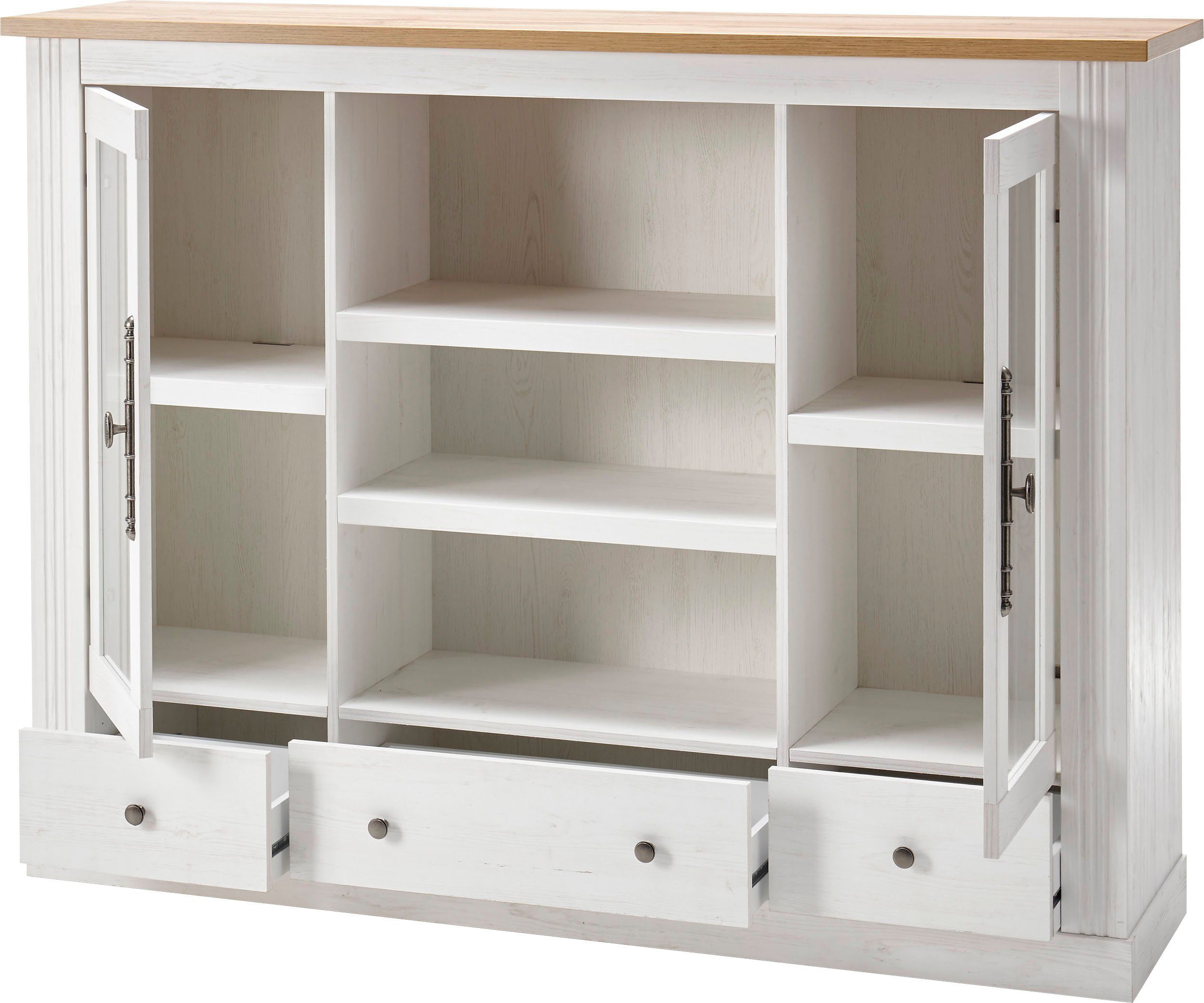 Home affaire Highboard Westminster BESTSELLER! in trendy landelijke look