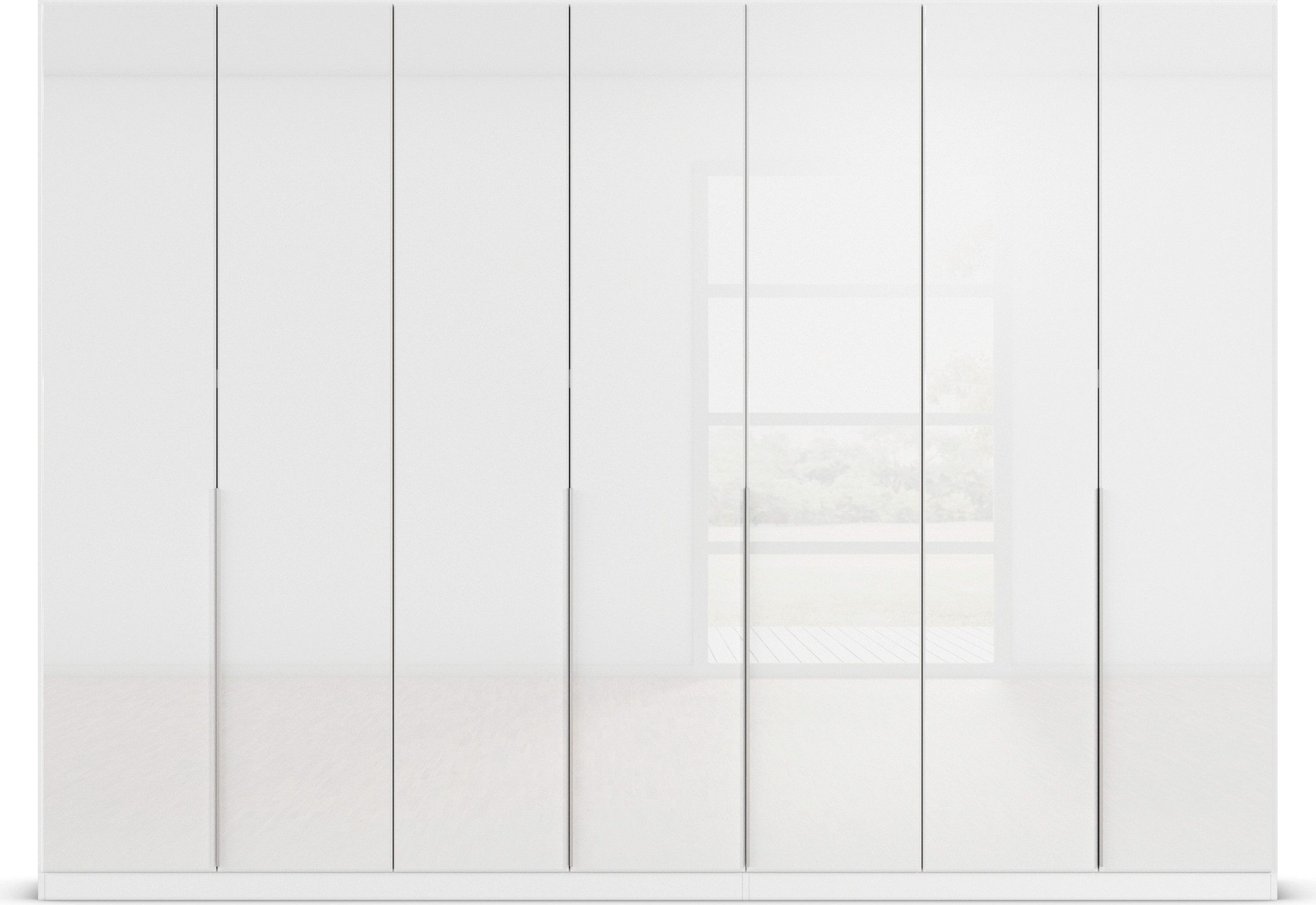 rauch Draaideurkast Kledingkasten kast garderobe AGORDO met glazen front doordachte binnenuitrusting, in 6 breedtes en 2 hoogtes made in germany