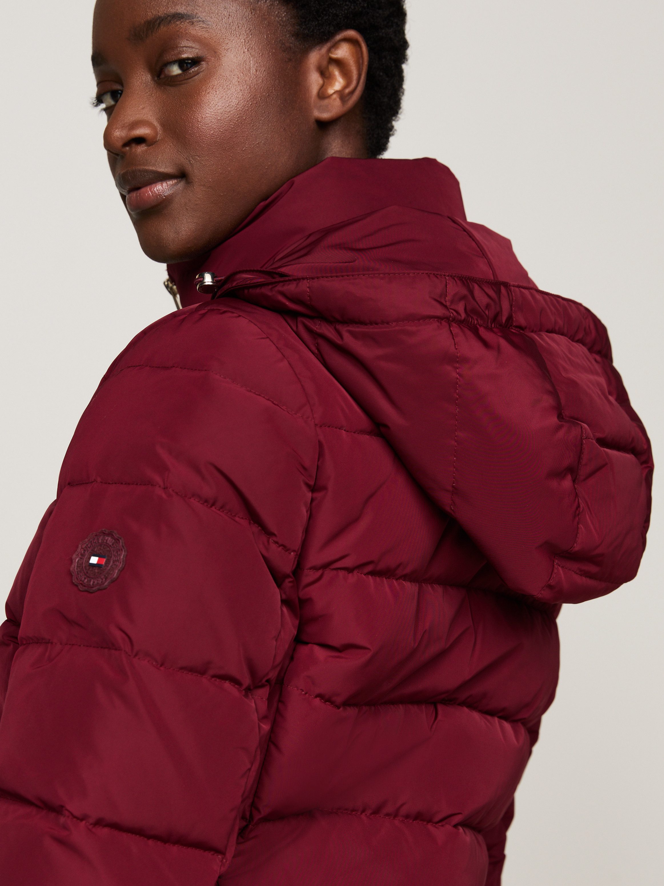 Tommy Hilfiger Gewatteerde jas met logopatch